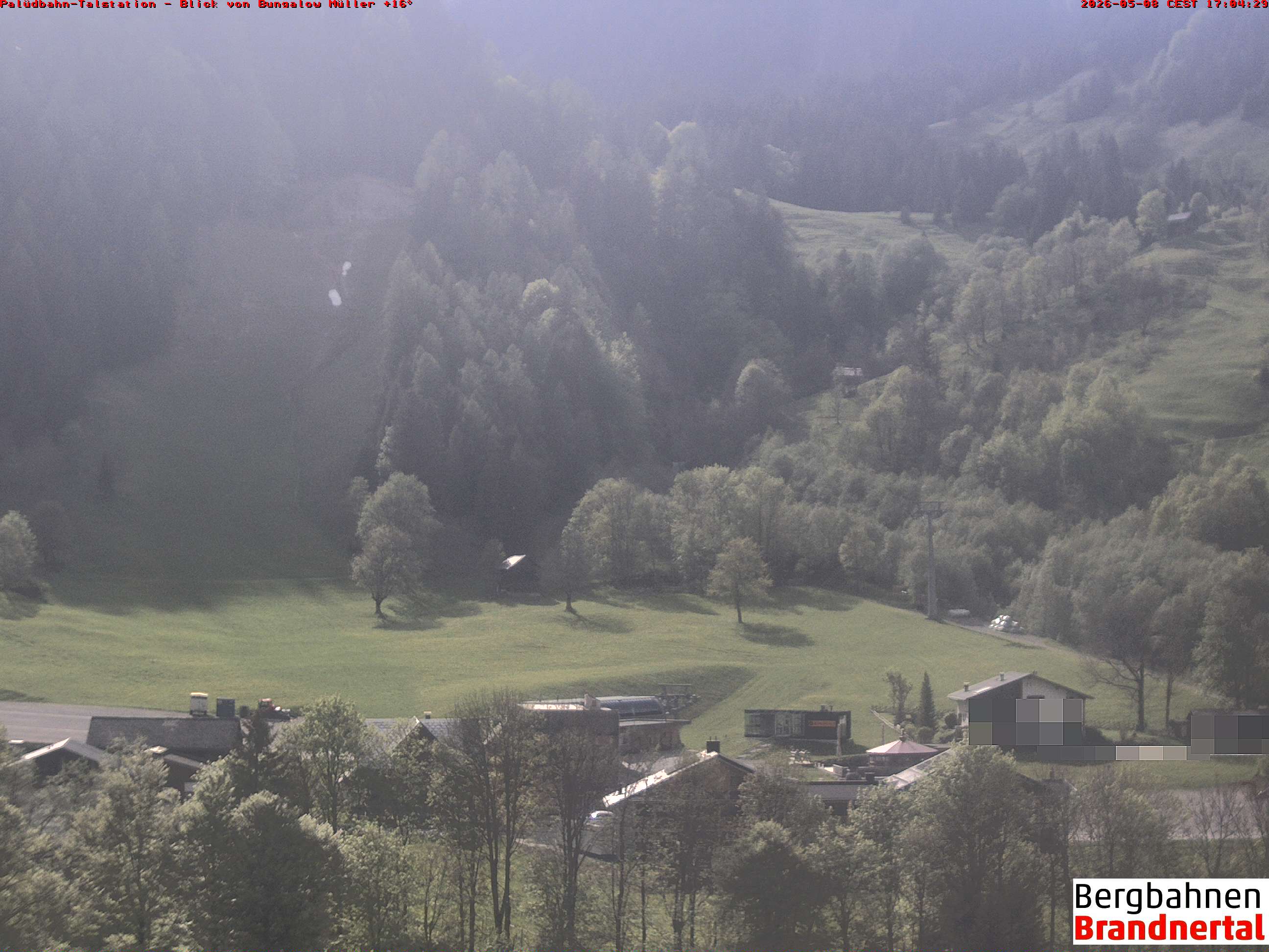 Blick auf Palüdbahn von Bungalow Müller