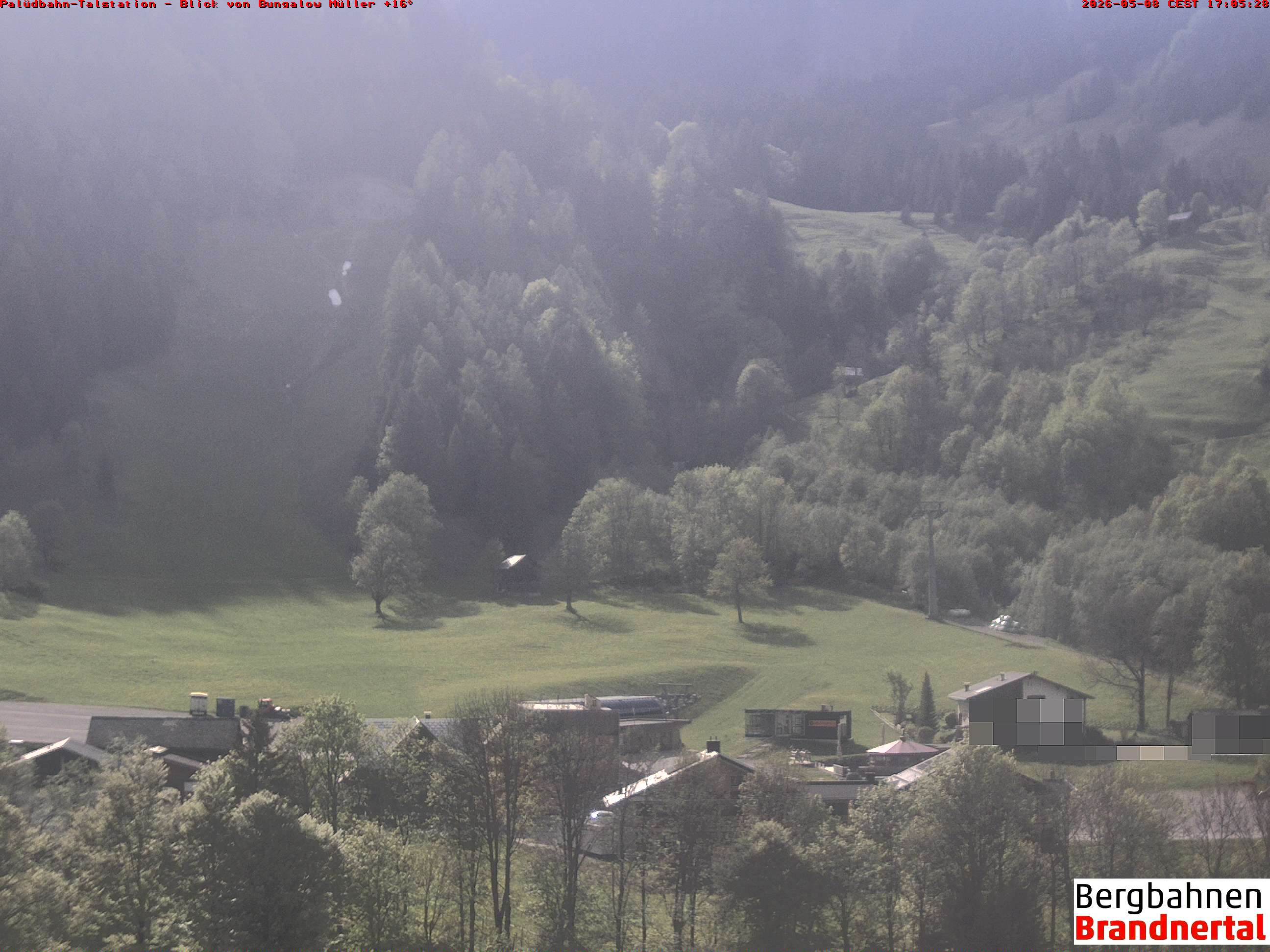 Blick auf Palüdbahn von Bungalow Müller