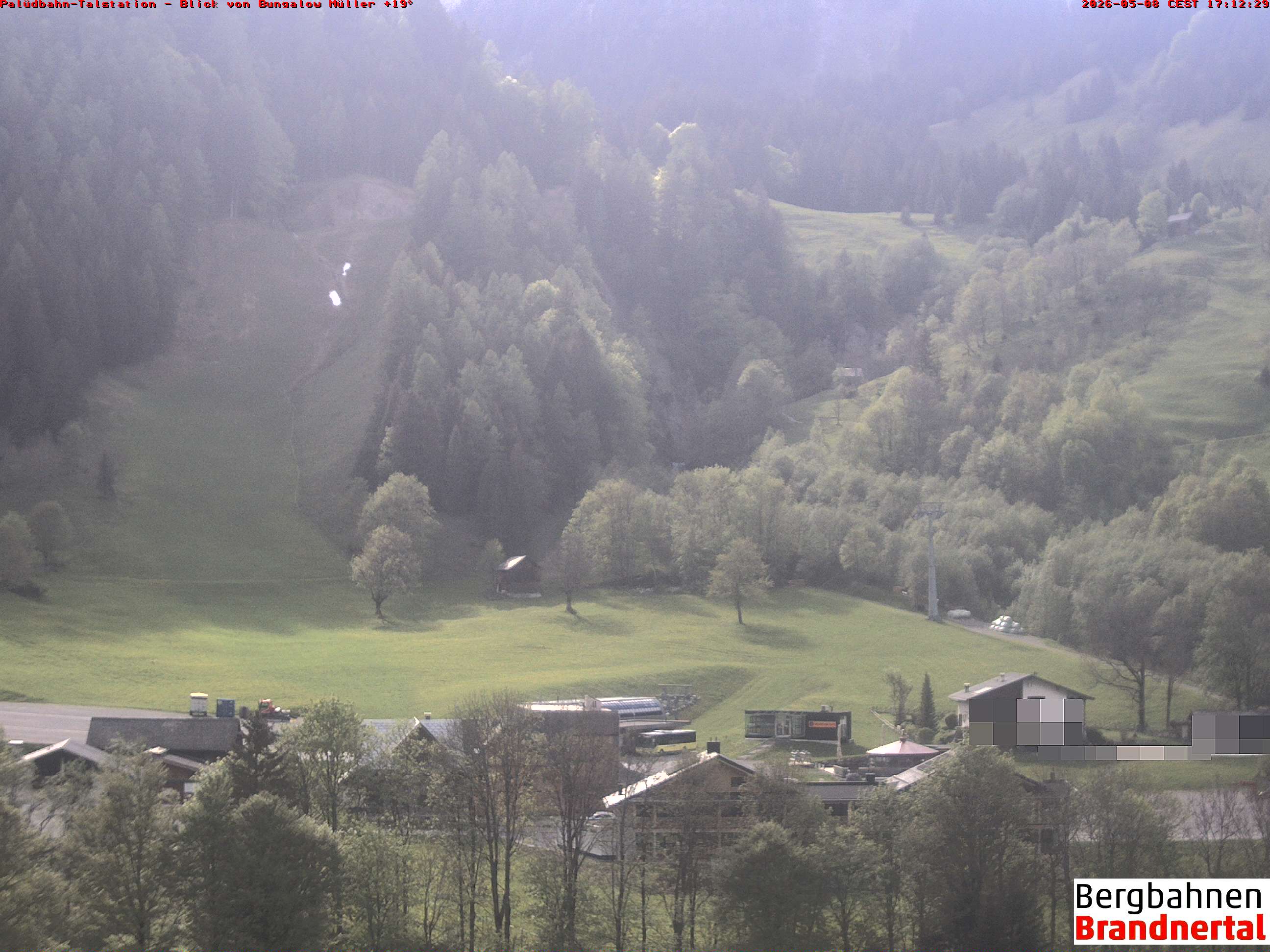 Blick auf Palüdbahn von Bungalow Müller