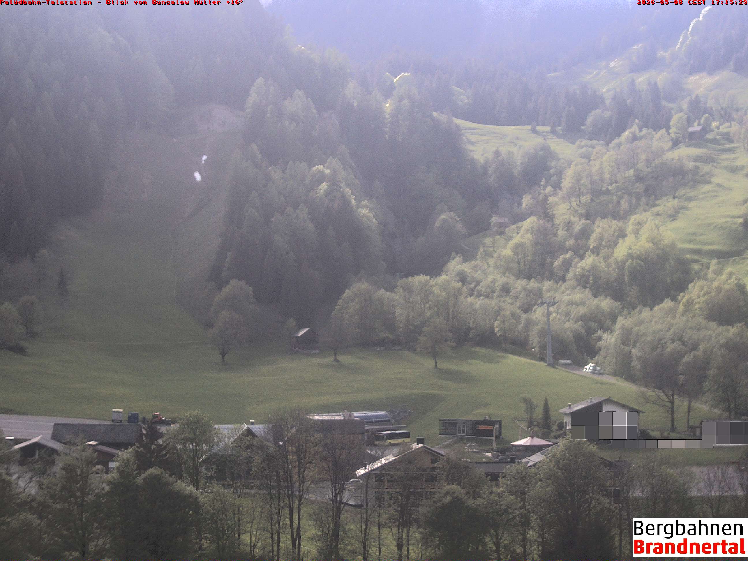 Blick auf Palüdbahn von Bungalow Müller