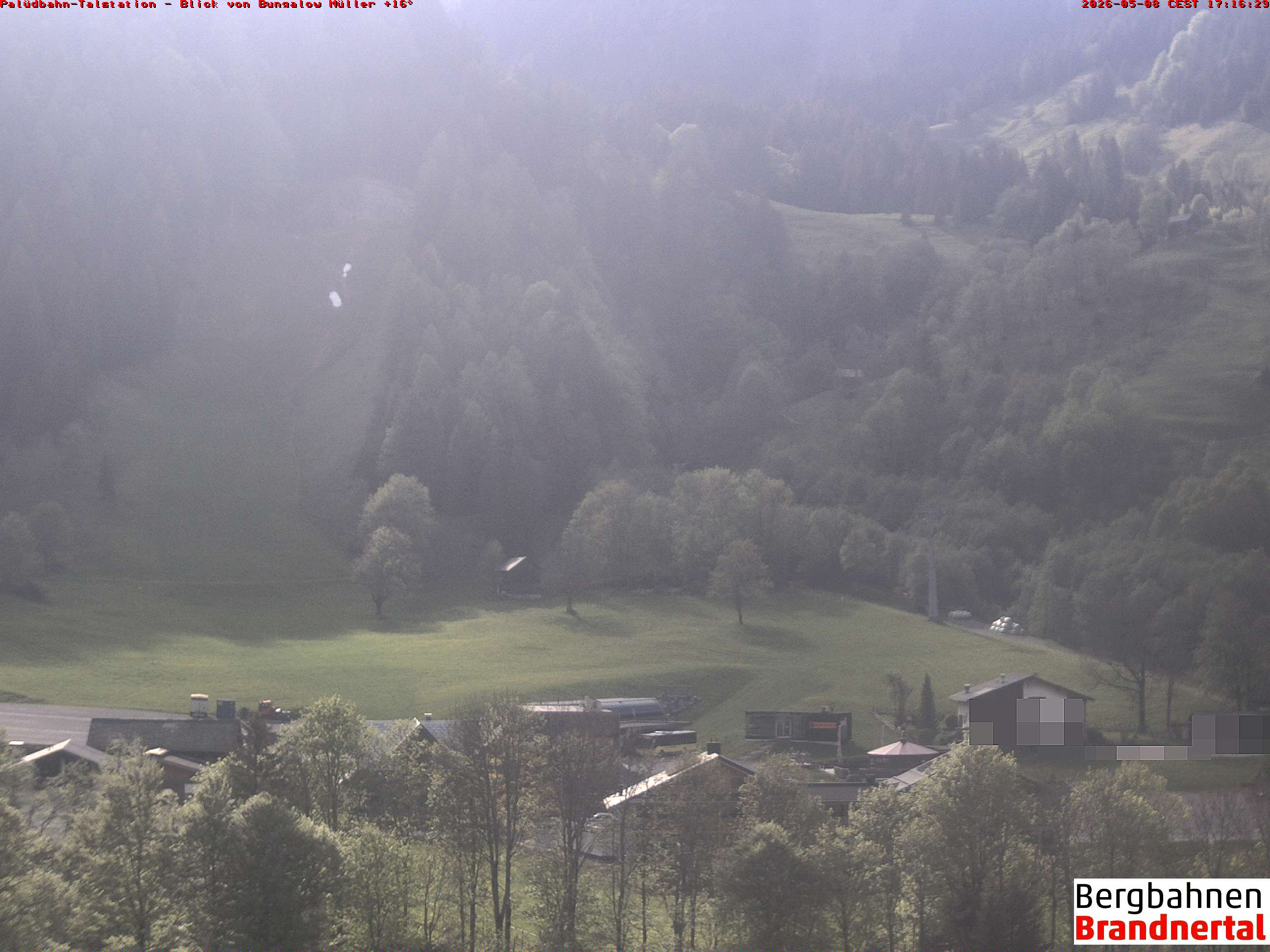 Blick auf Palüdbahn von Bungalow Müller