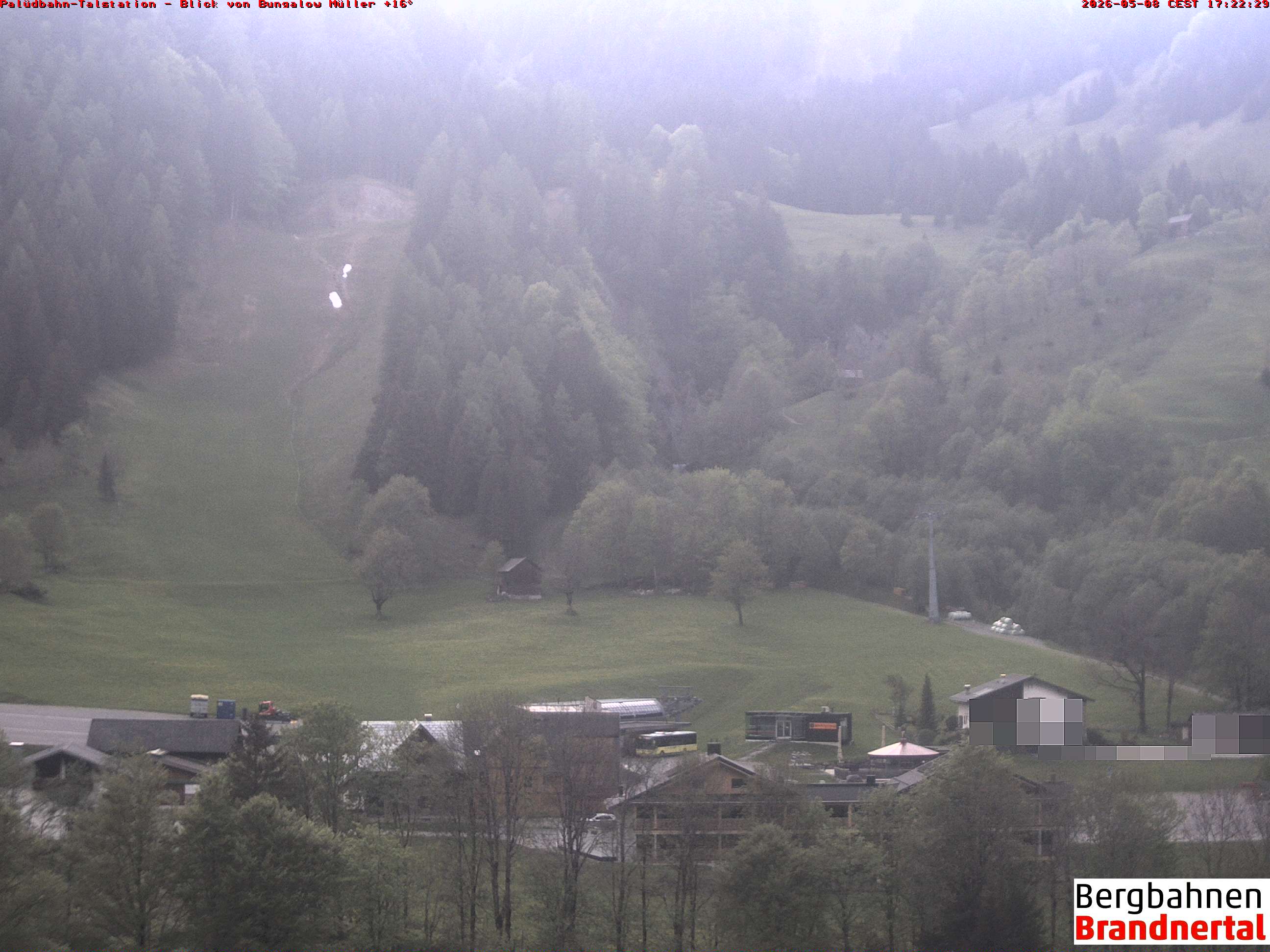 Blick auf Palüdbahn von Bungalow Müller