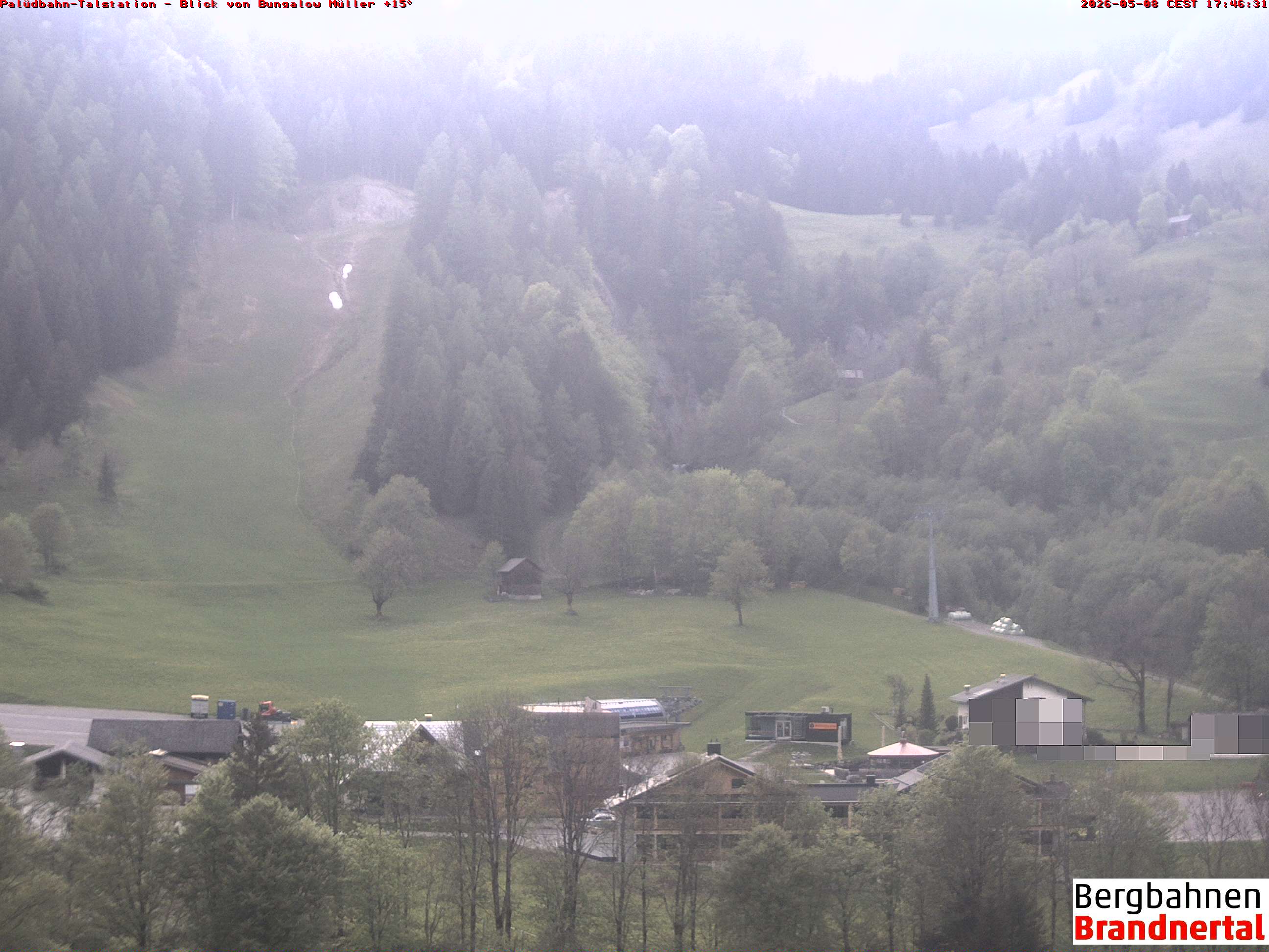 Blick auf Palüdbahn von Bungalow Müller