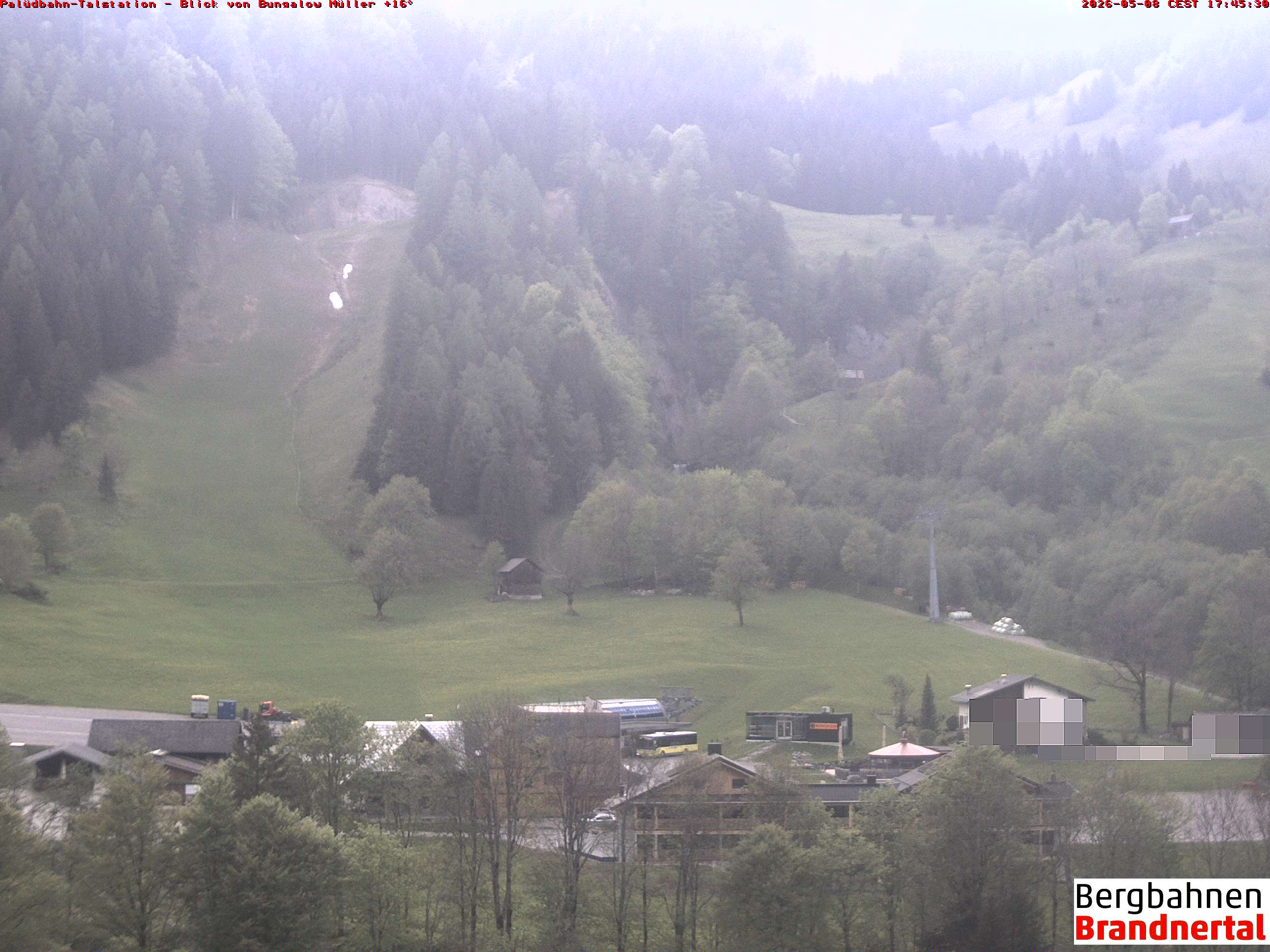 Blick auf Palüdbahn von Bungalow Müller
