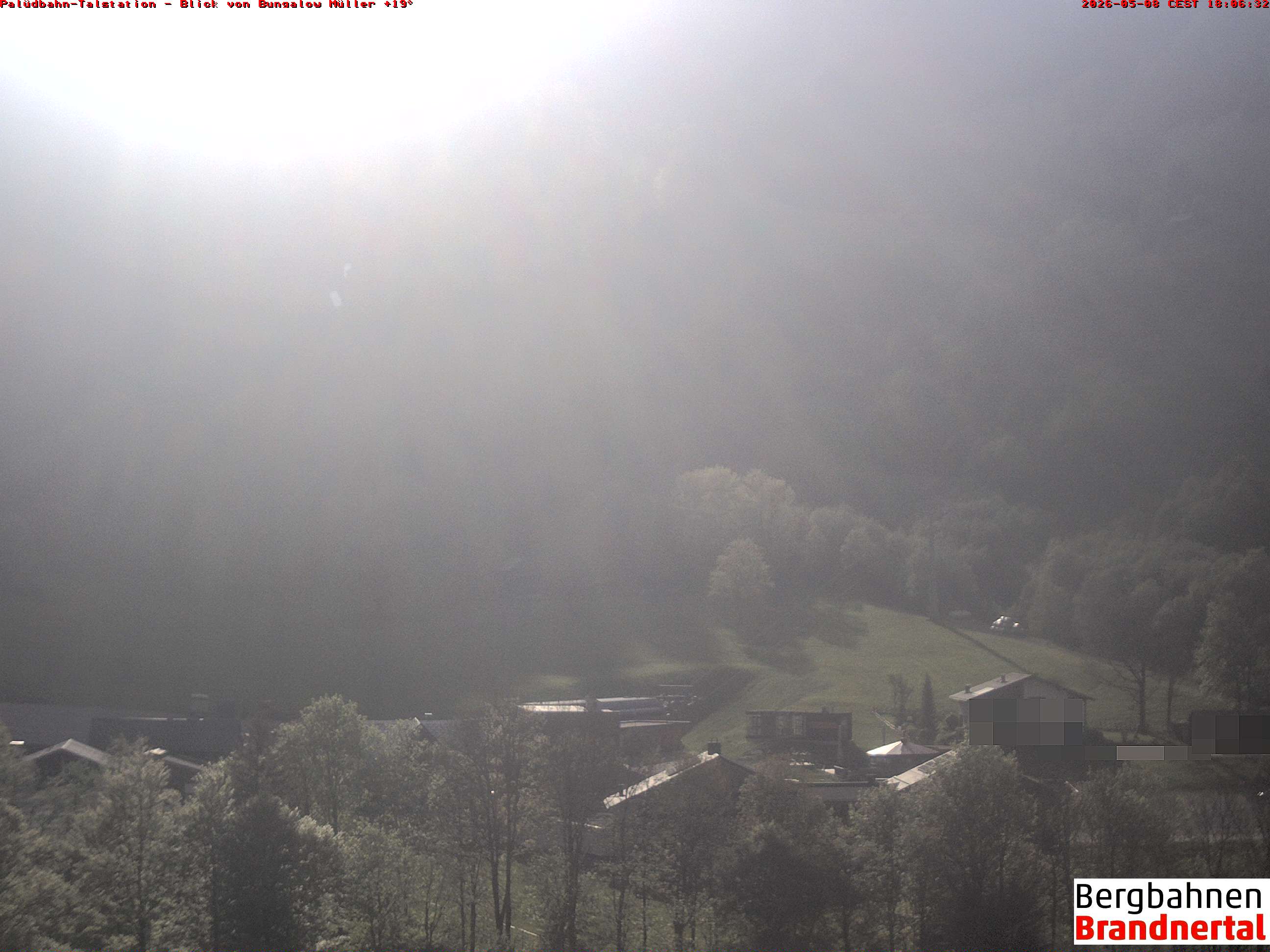 Blick auf Palüdbahn von Bungalow Müller