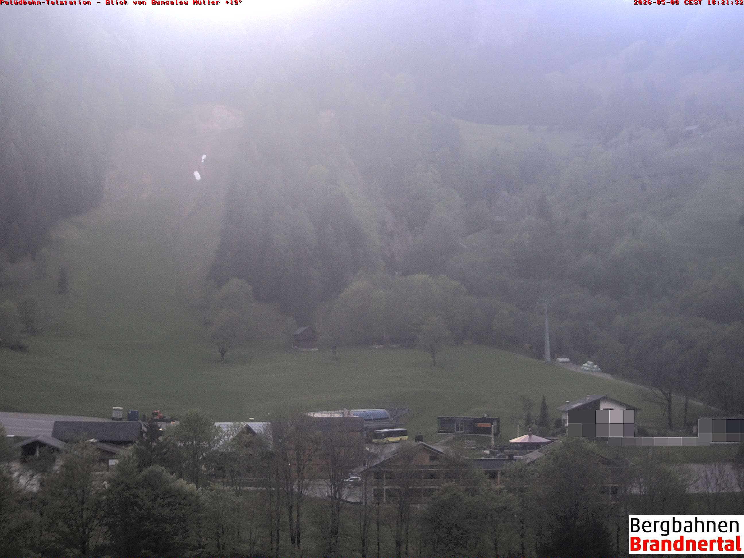 Blick auf Palüdbahn von Bungalow Müller