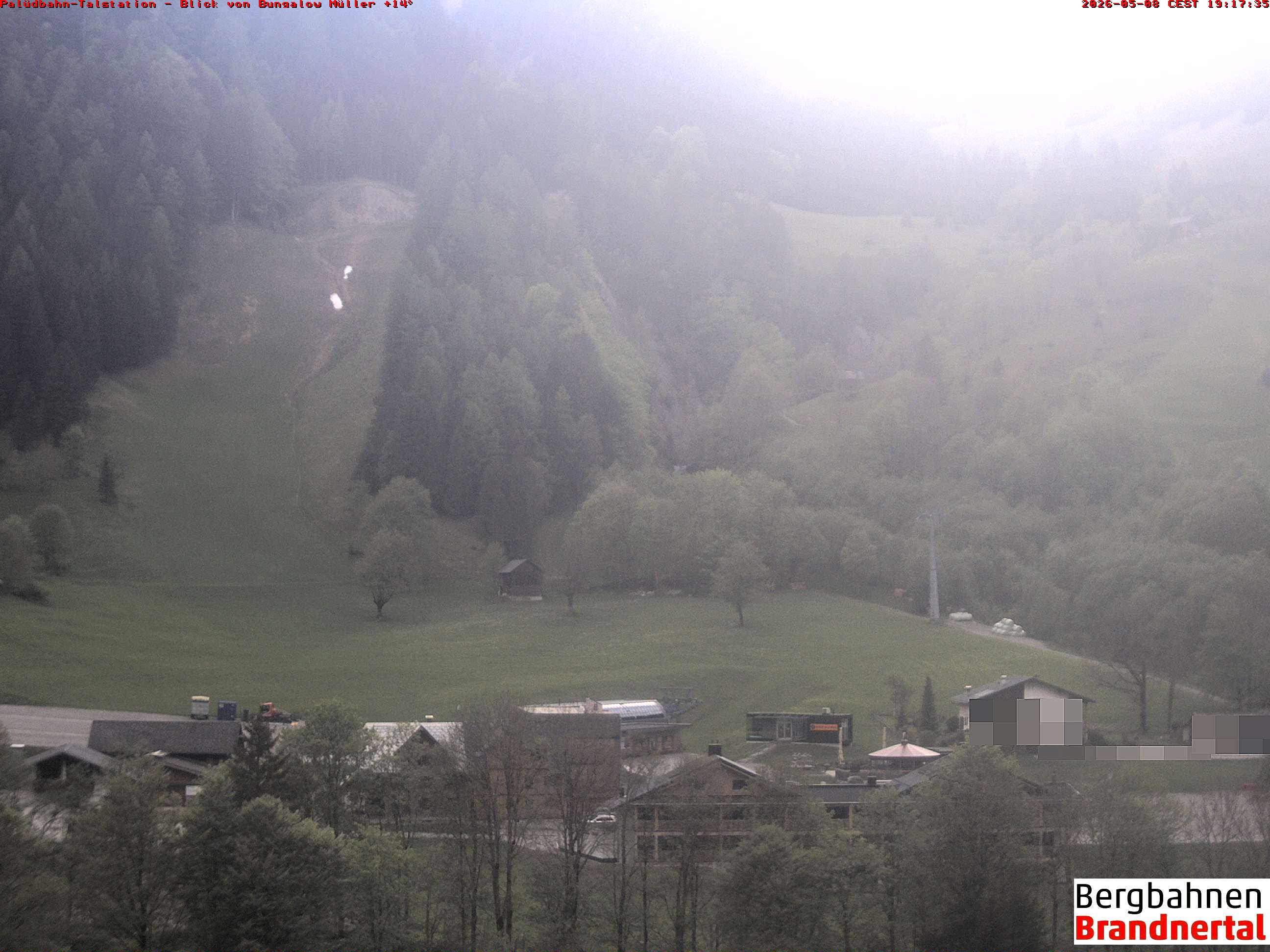 Blick auf Palüdbahn von Bungalow Müller