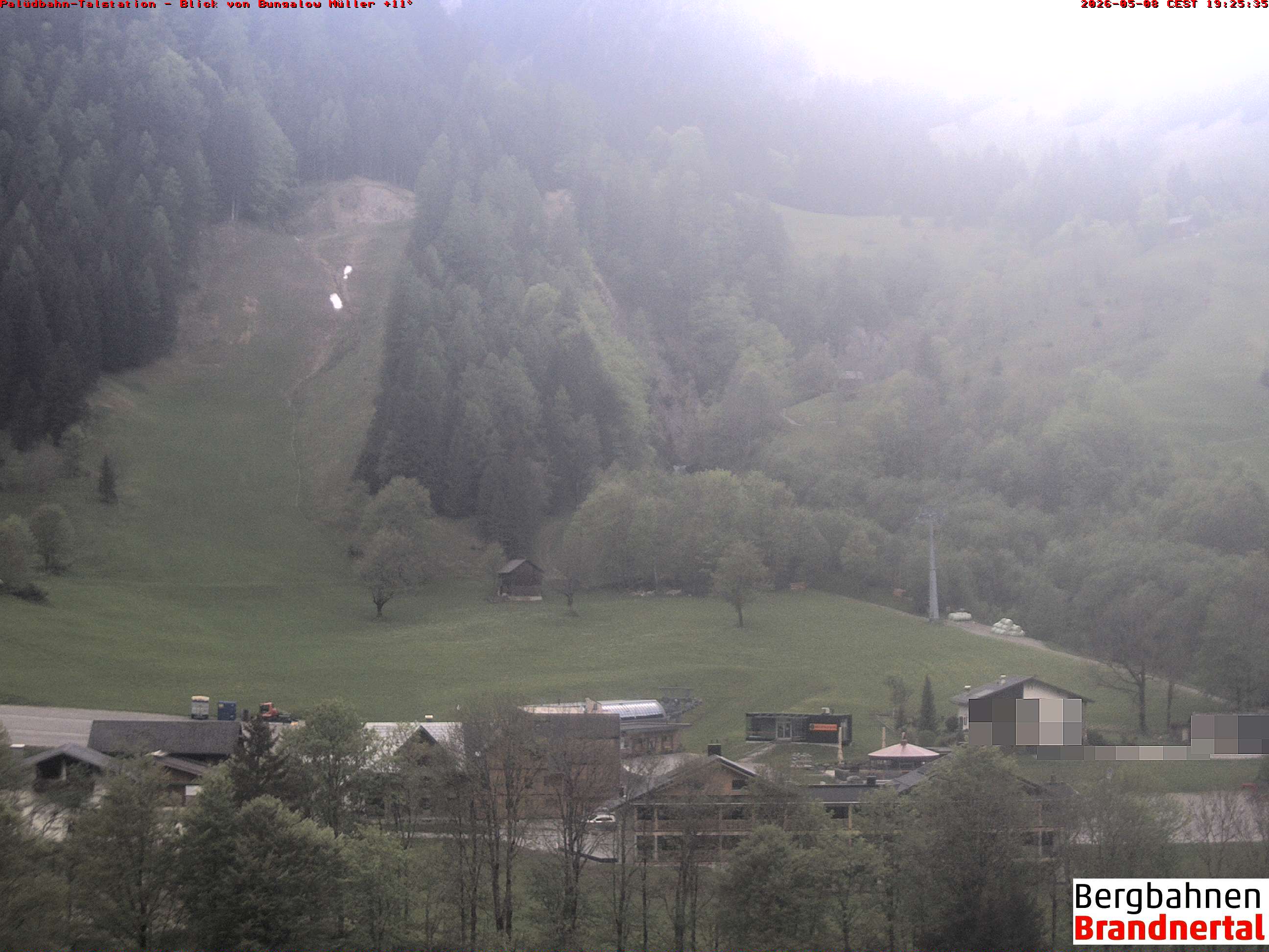 Blick auf Palüdbahn von Bungalow Müller