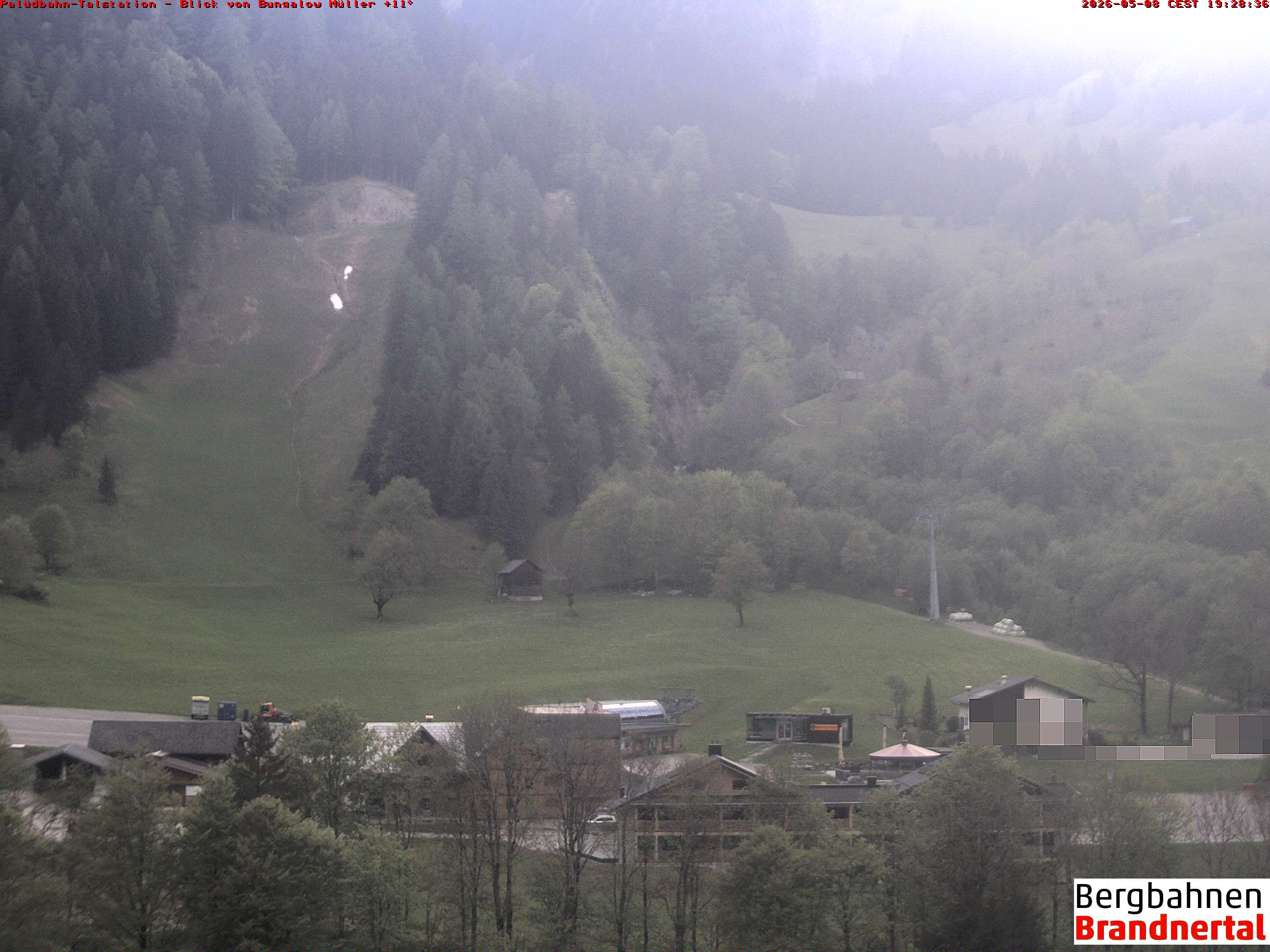 Blick auf Palüdbahn von Bungalow Müller