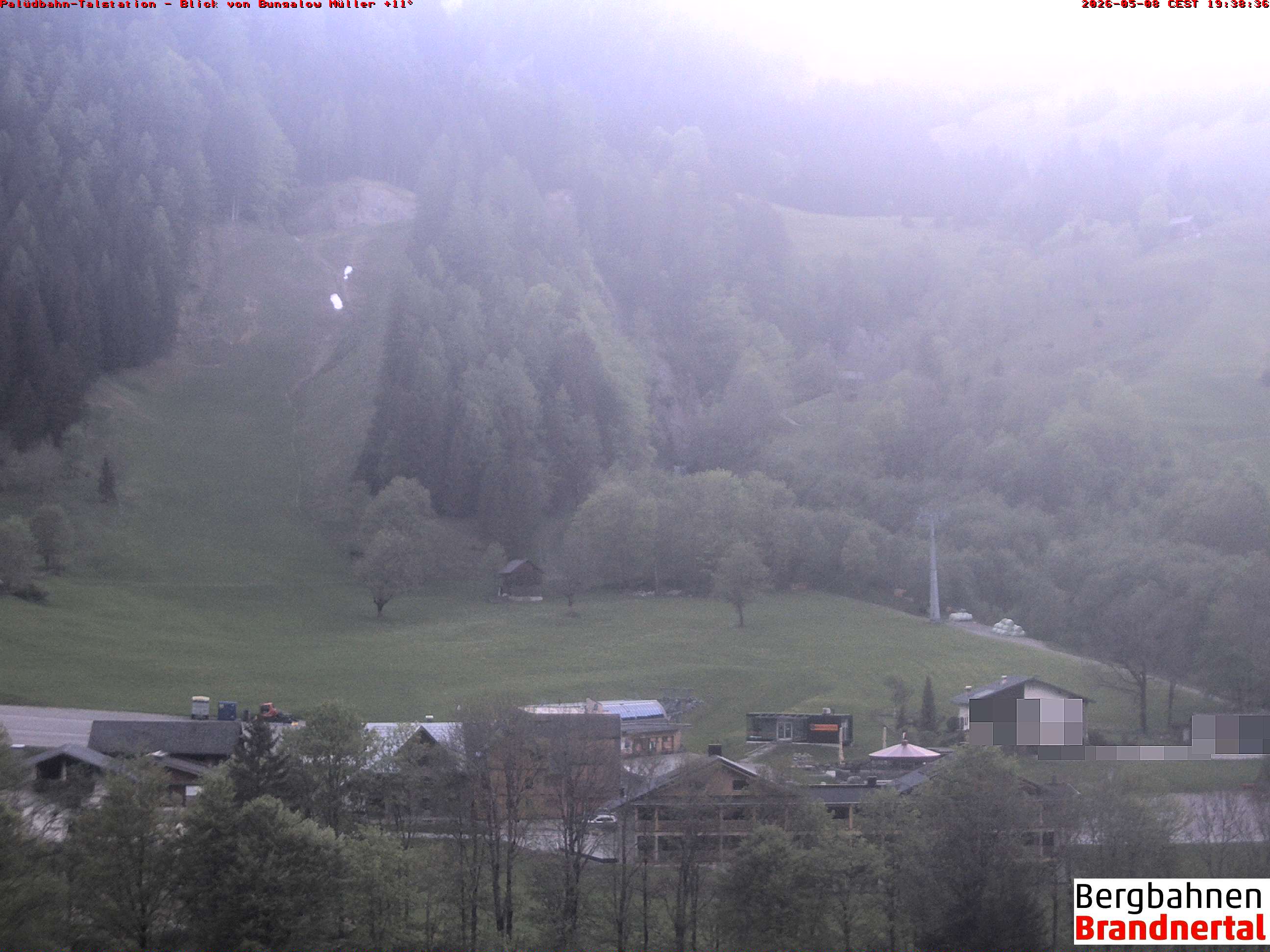 Blick auf Palüdbahn von Bungalow Müller