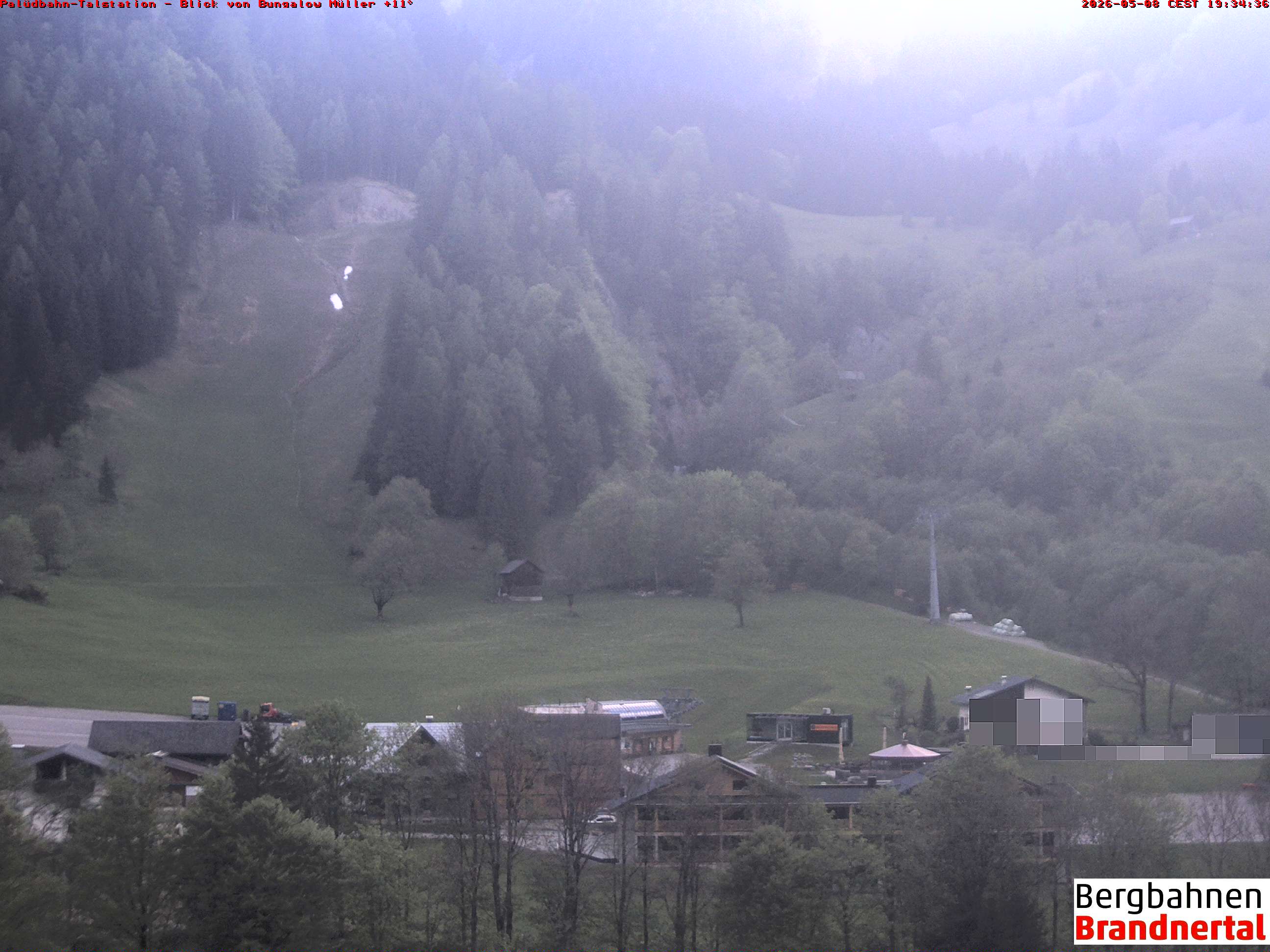 Blick auf Palüdbahn von Bungalow Müller