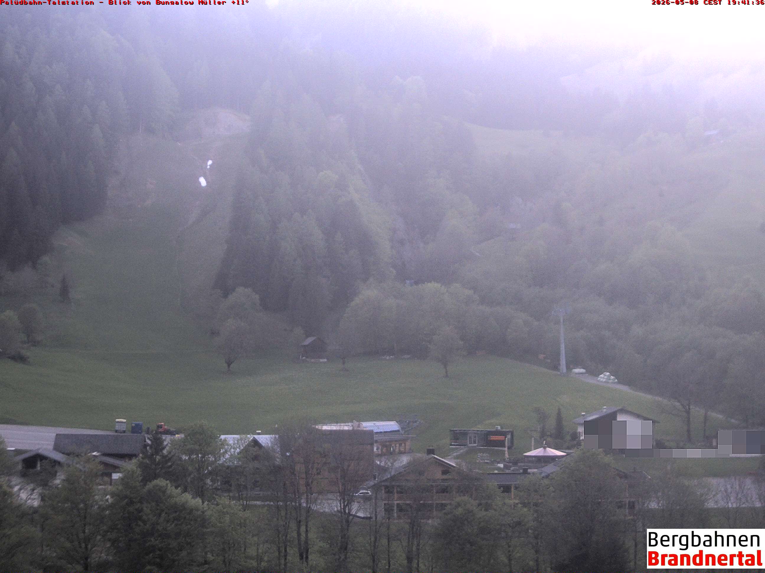 Blick auf Palüdbahn von Bungalow Müller