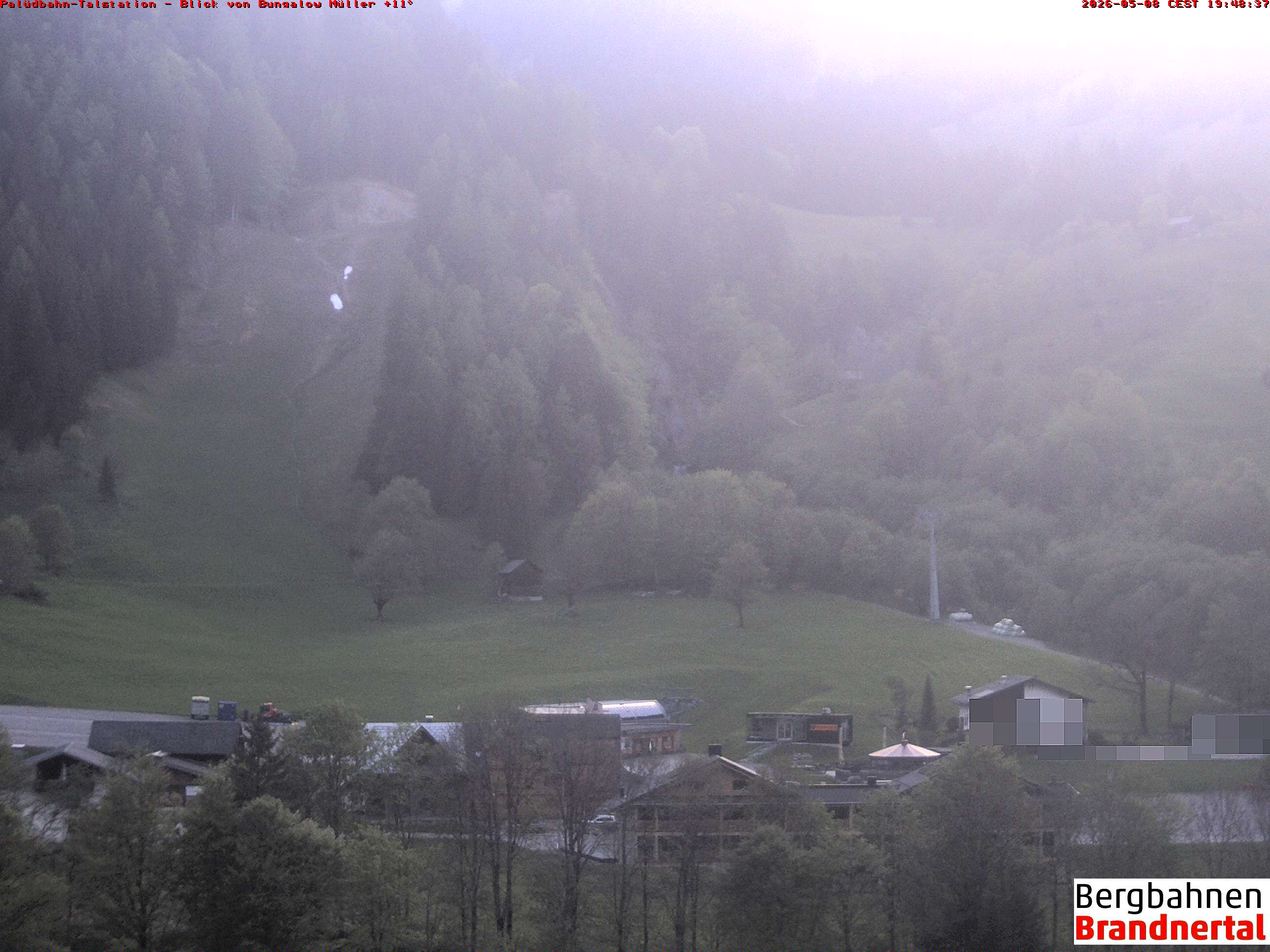 Blick auf Palüdbahn von Bungalow Müller