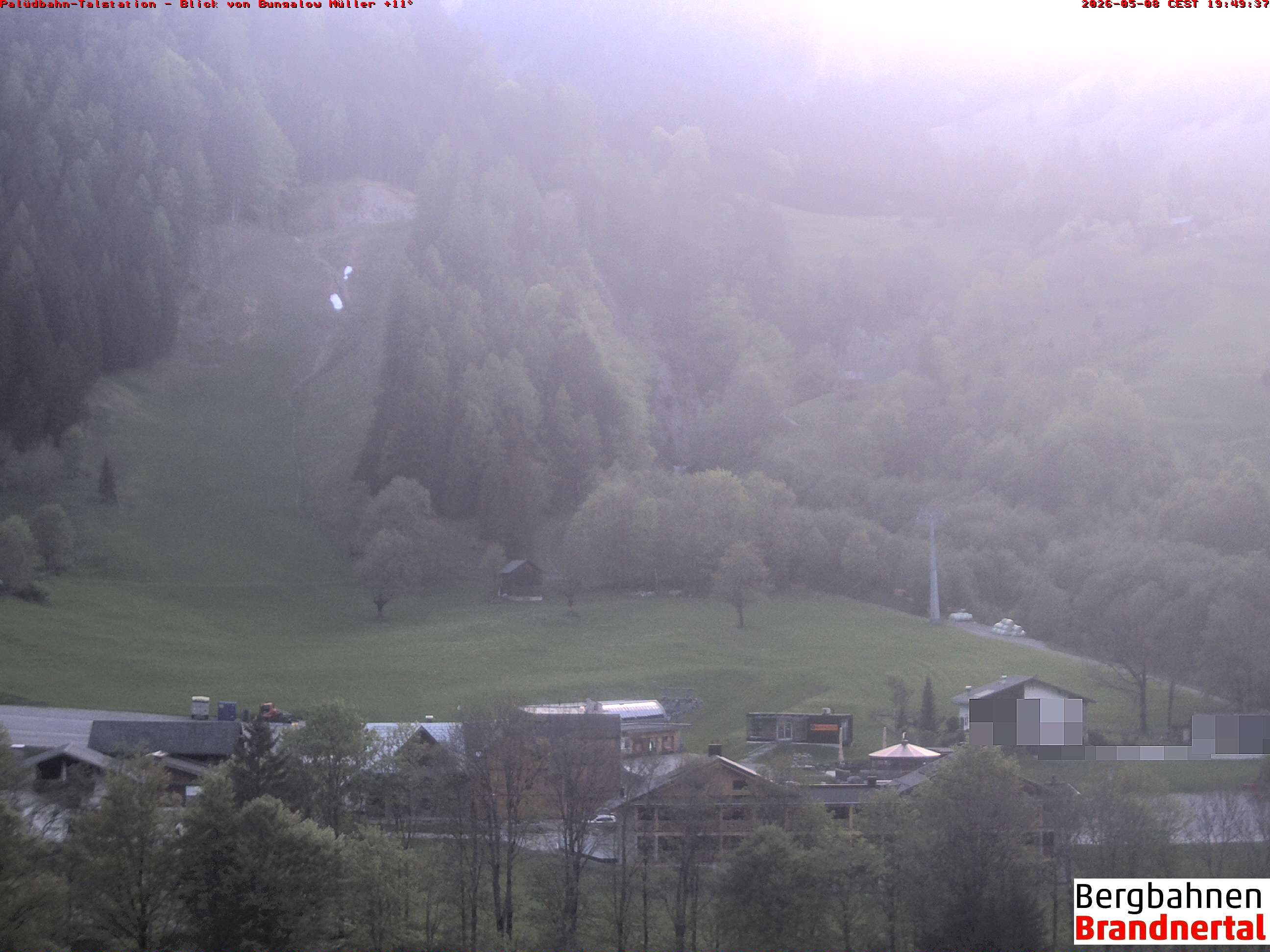 Blick auf Palüdbahn von Bungalow Müller