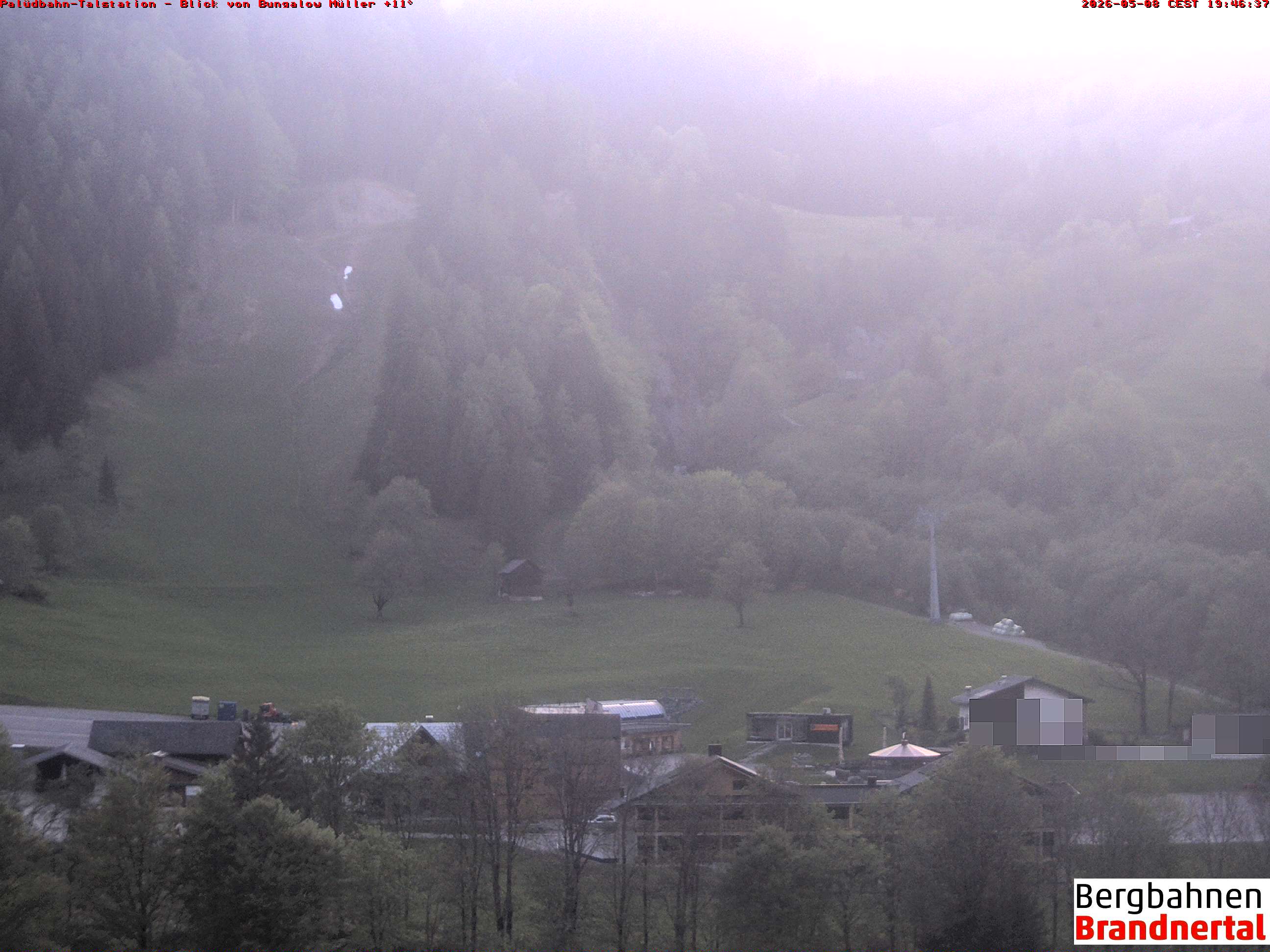 Blick auf Palüdbahn von Bungalow Müller
