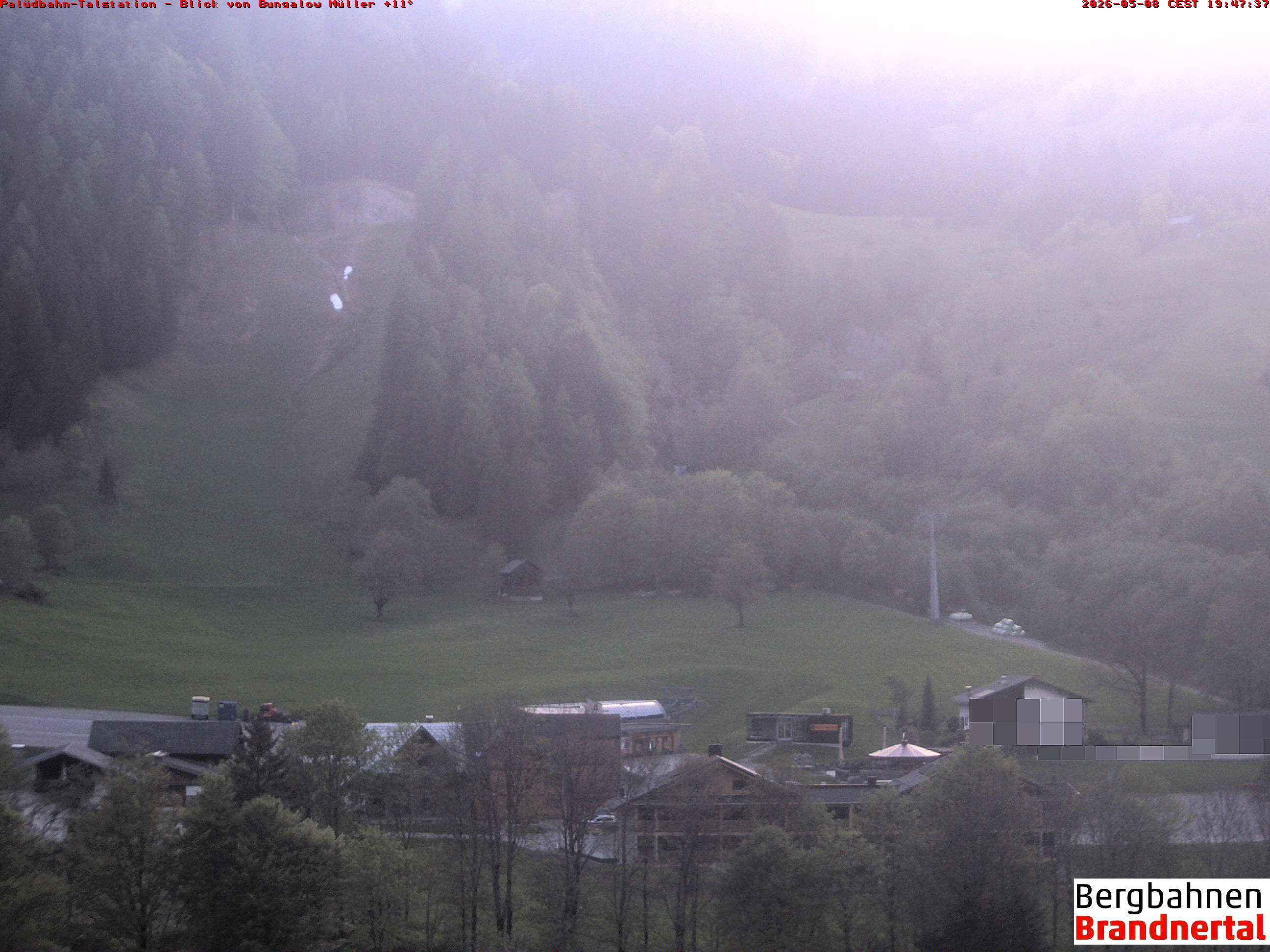 Blick auf Palüdbahn von Bungalow Müller