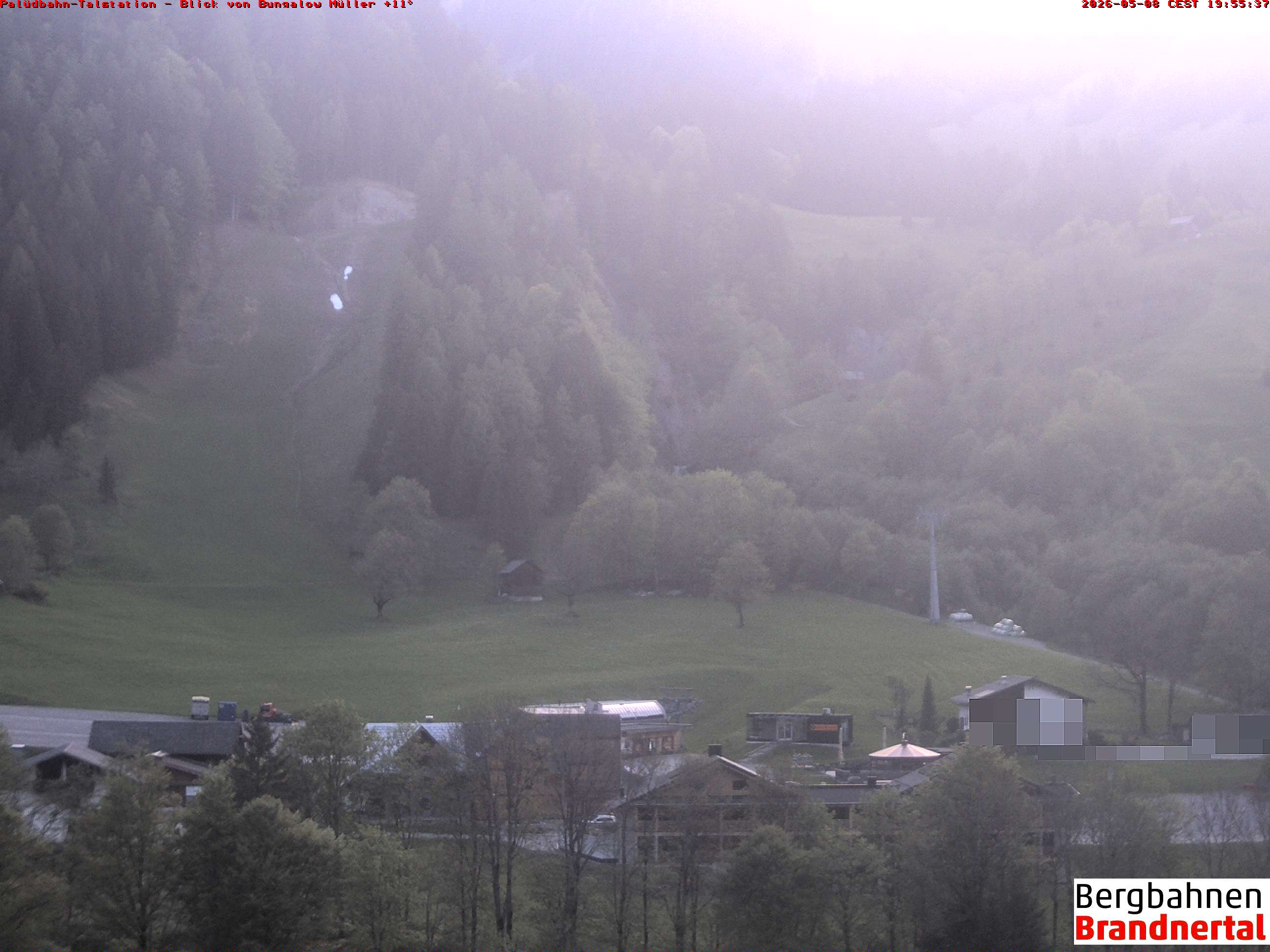 Blick auf Palüdbahn von Bungalow Müller