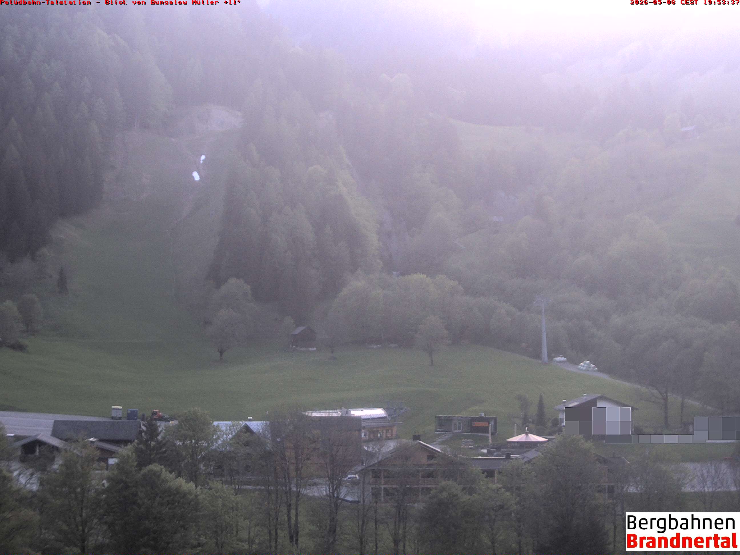 Blick auf Palüdbahn von Bungalow Müller