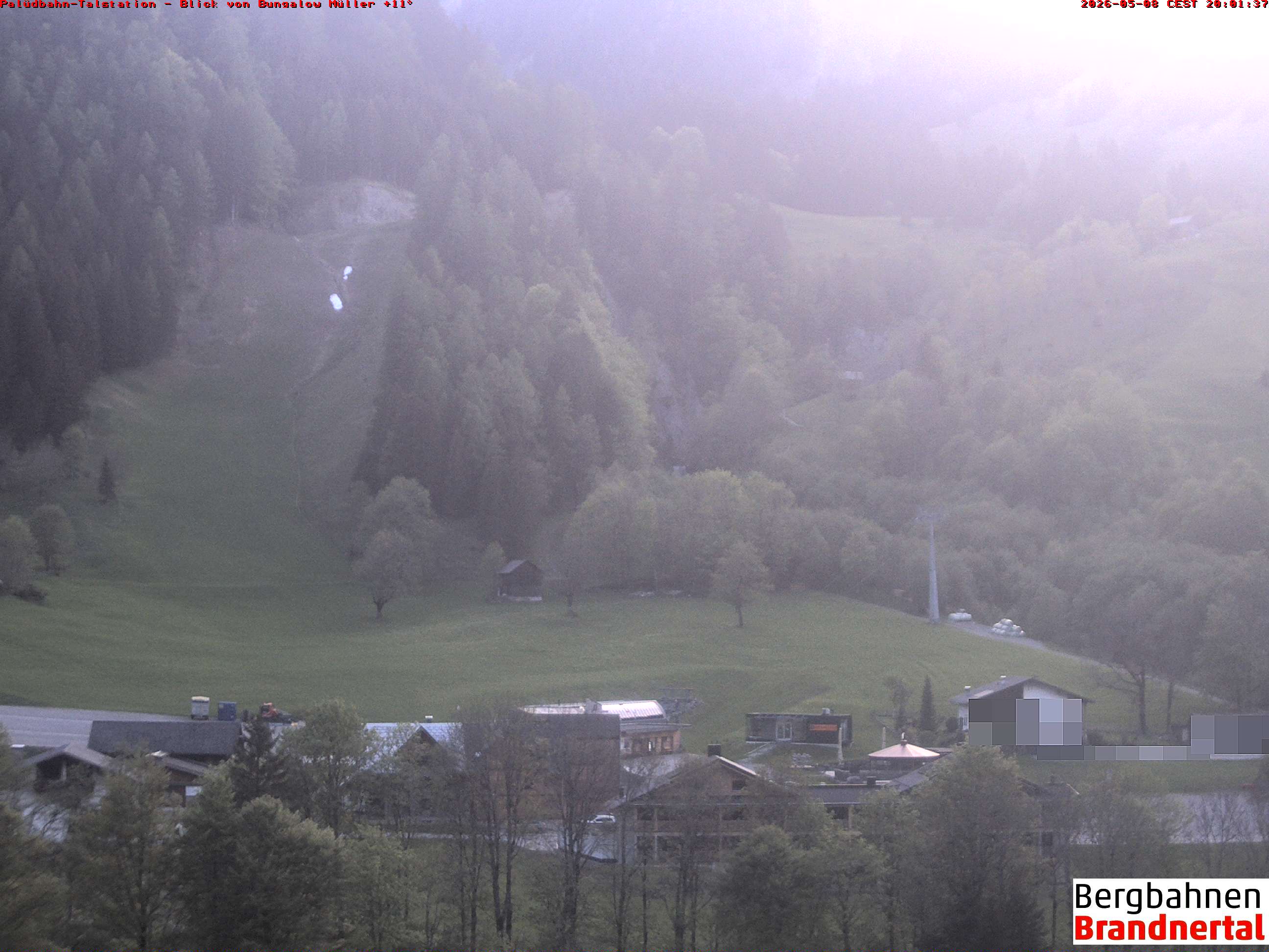 Blick auf Palüdbahn von Bungalow Müller