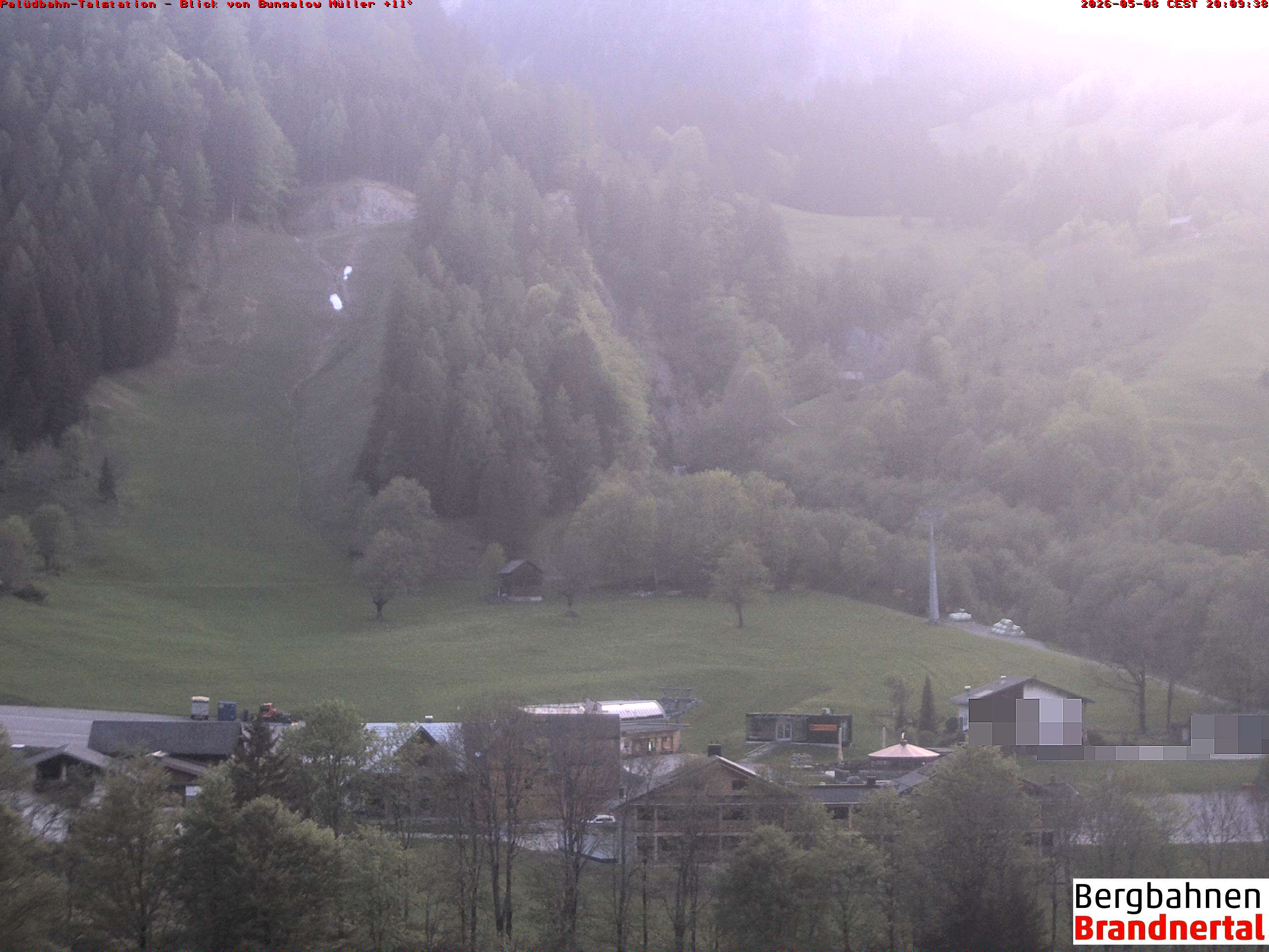 Blick auf Palüdbahn von Bungalow Müller