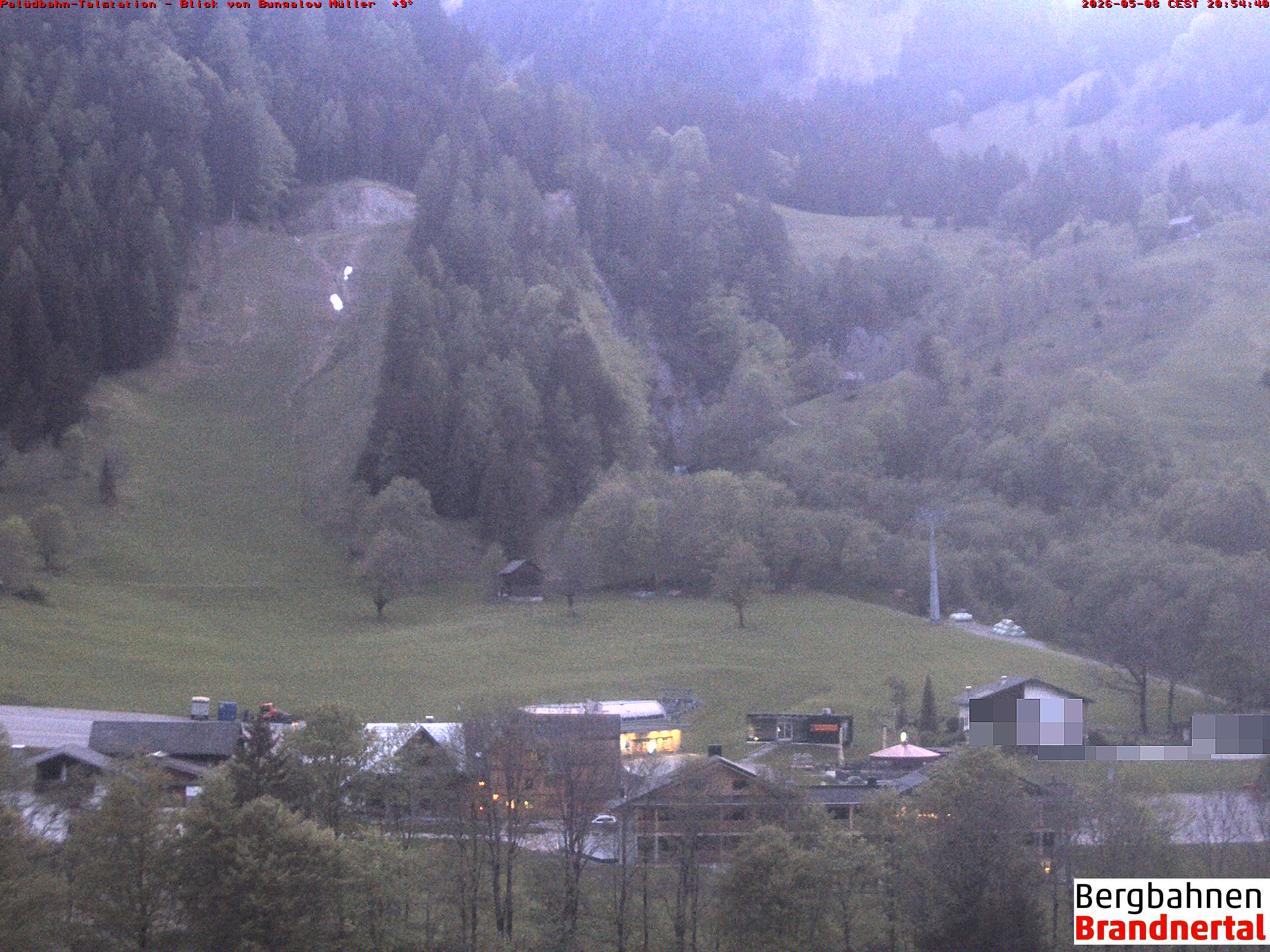 Blick auf Palüdbahn von Bungalow Müller