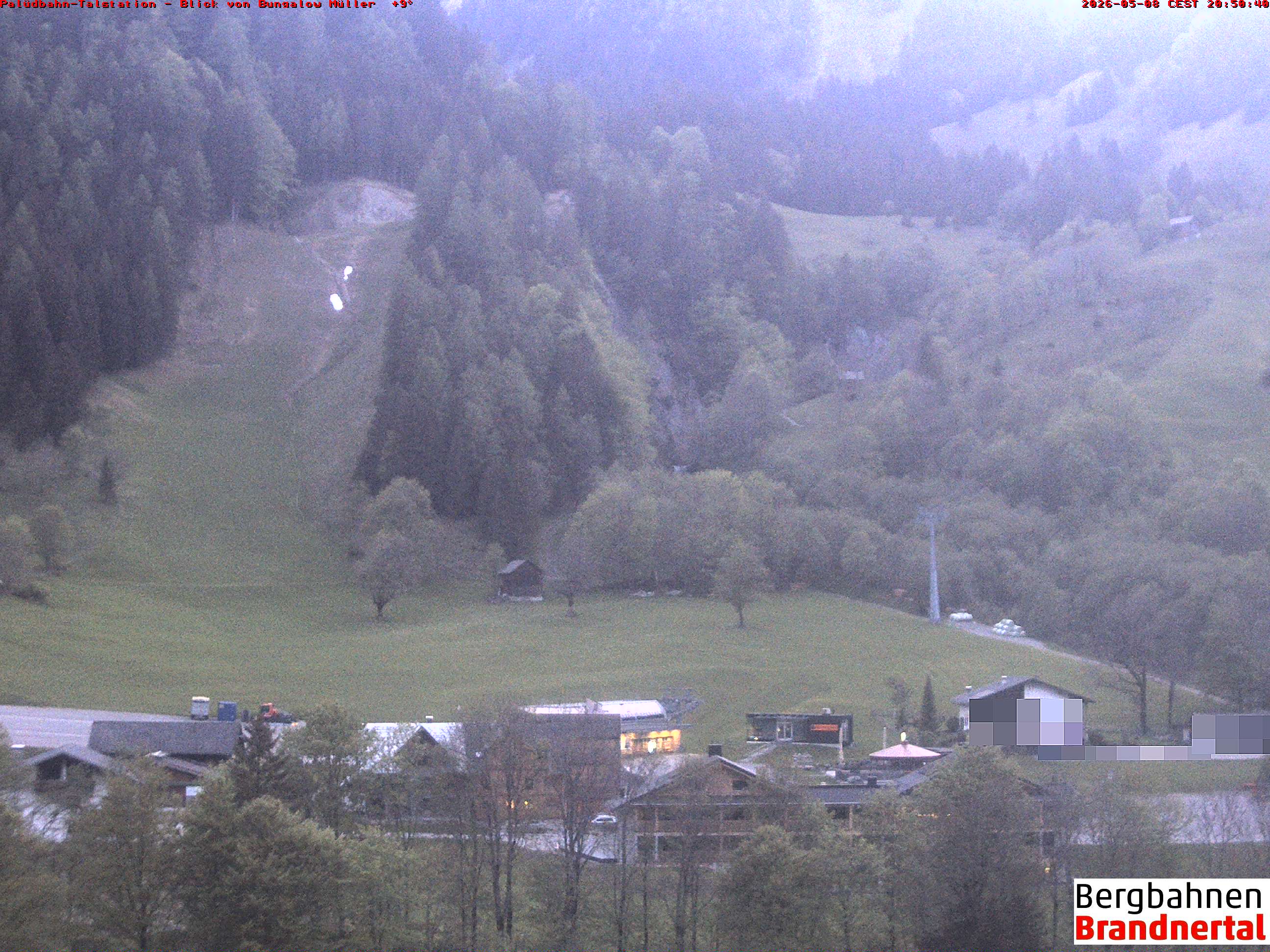 Blick auf Palüdbahn von Bungalow Müller