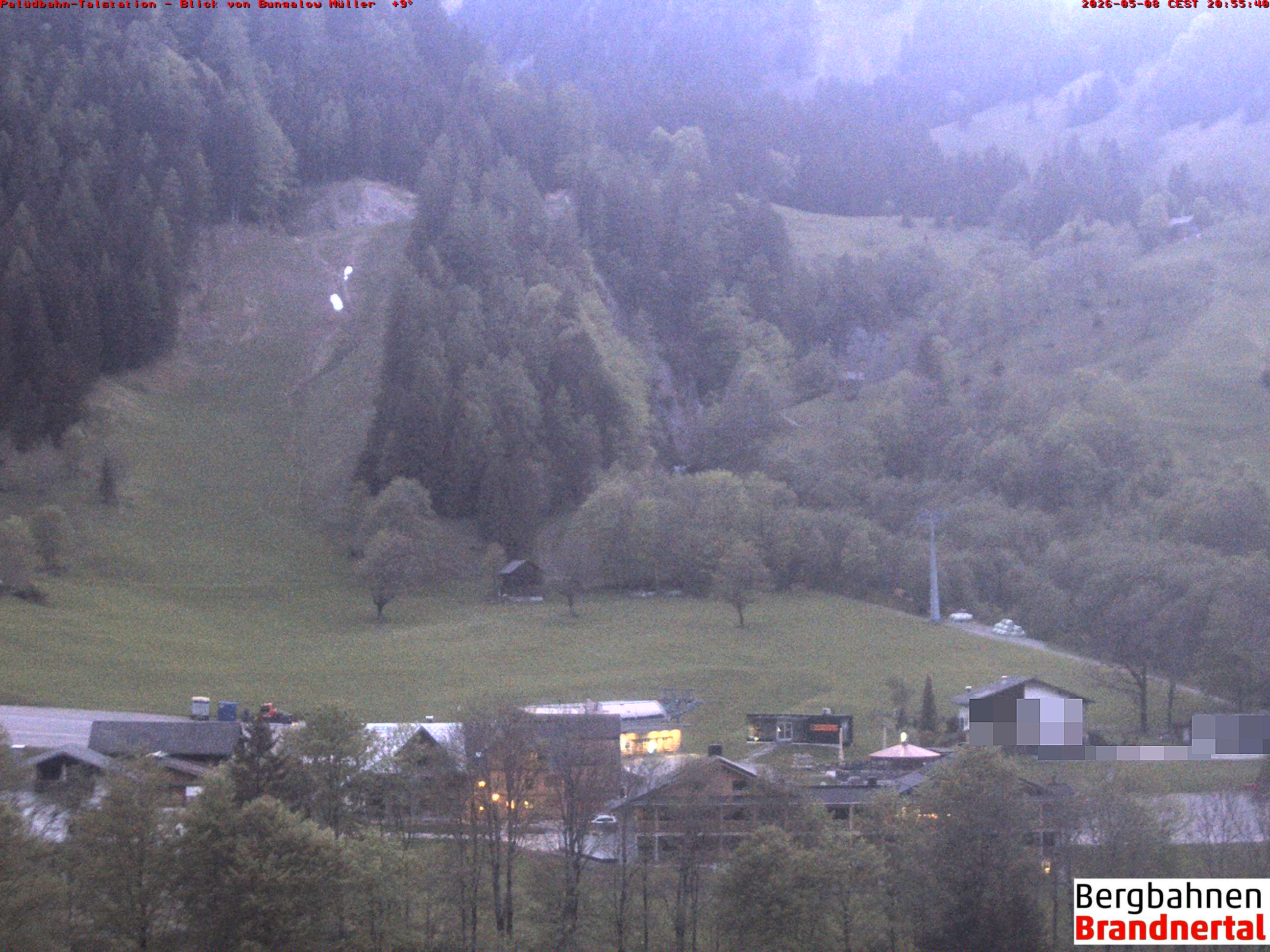 Blick auf Palüdbahn von Bungalow Müller