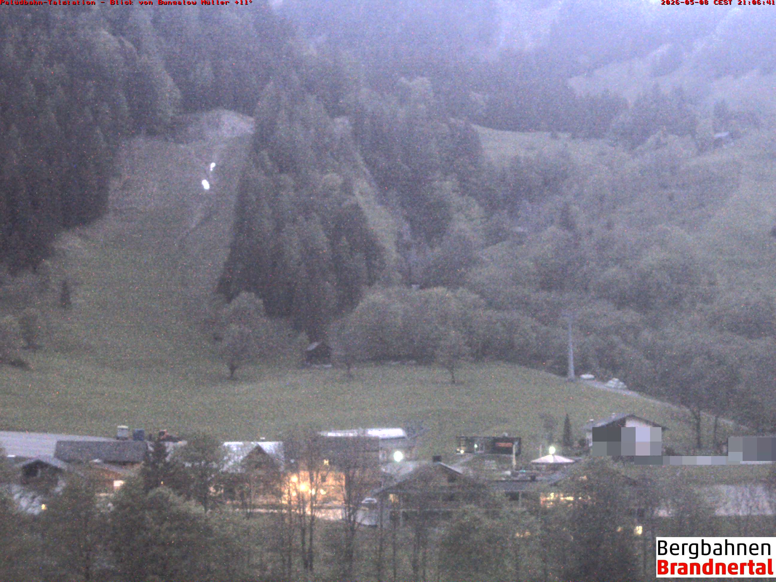 Blick auf Palüdbahn von Bungalow Müller