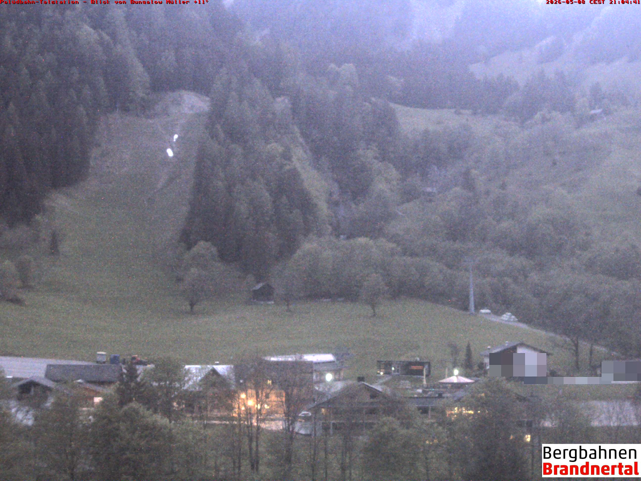 Blick auf Palüdbahn von Bungalow Müller
