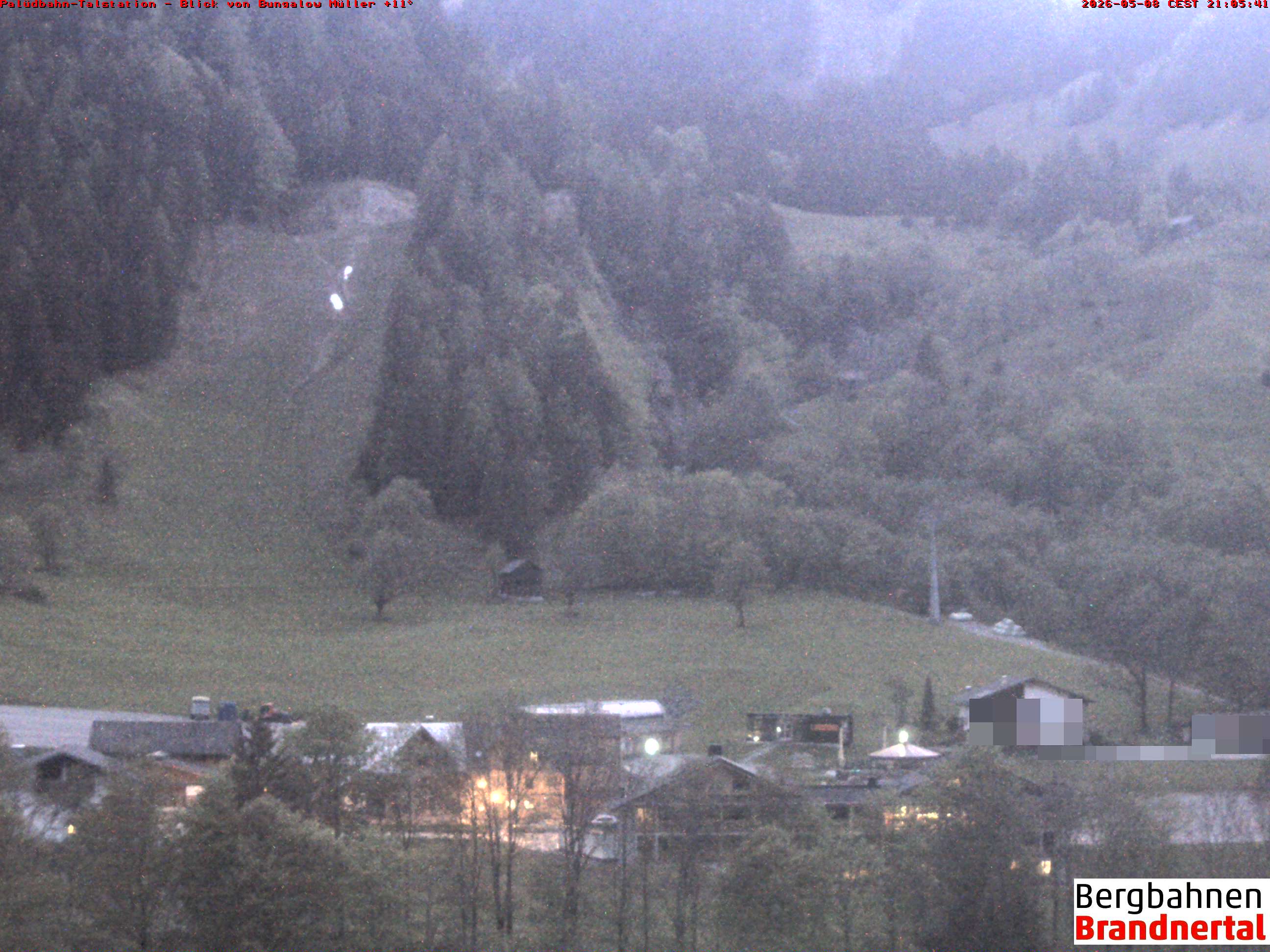 Blick auf Palüdbahn von Bungalow Müller