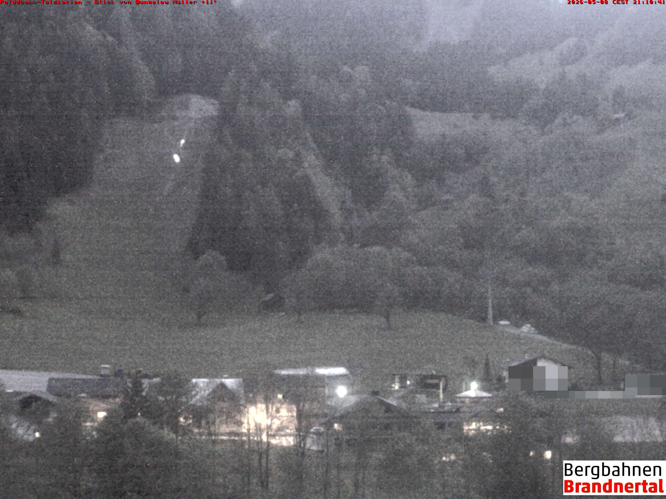 Blick auf Palüdbahn von Bungalow Müller
