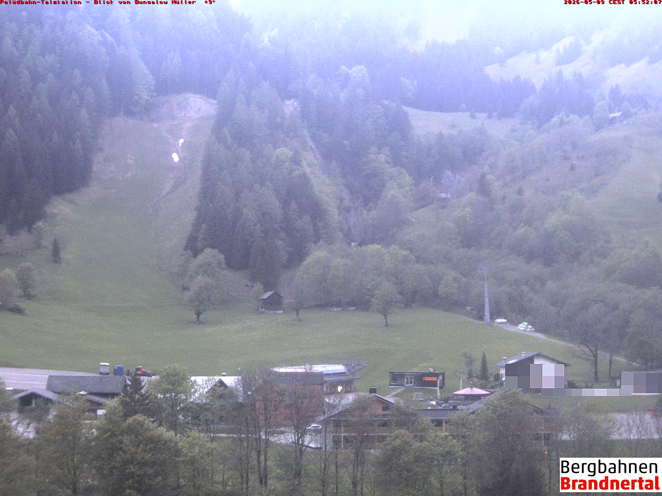 Blick auf Palüdbahn von Bungalow Müller