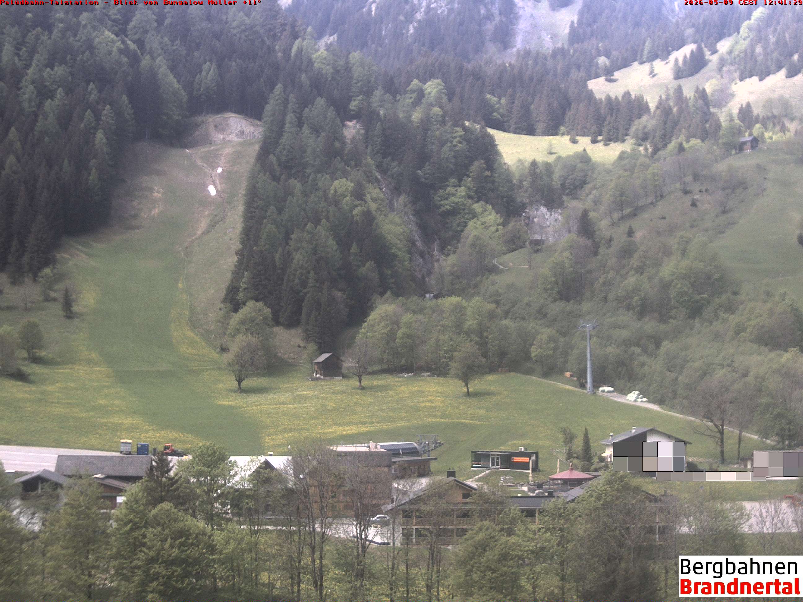 Blick auf Palüdbahn von Bungalow Müller