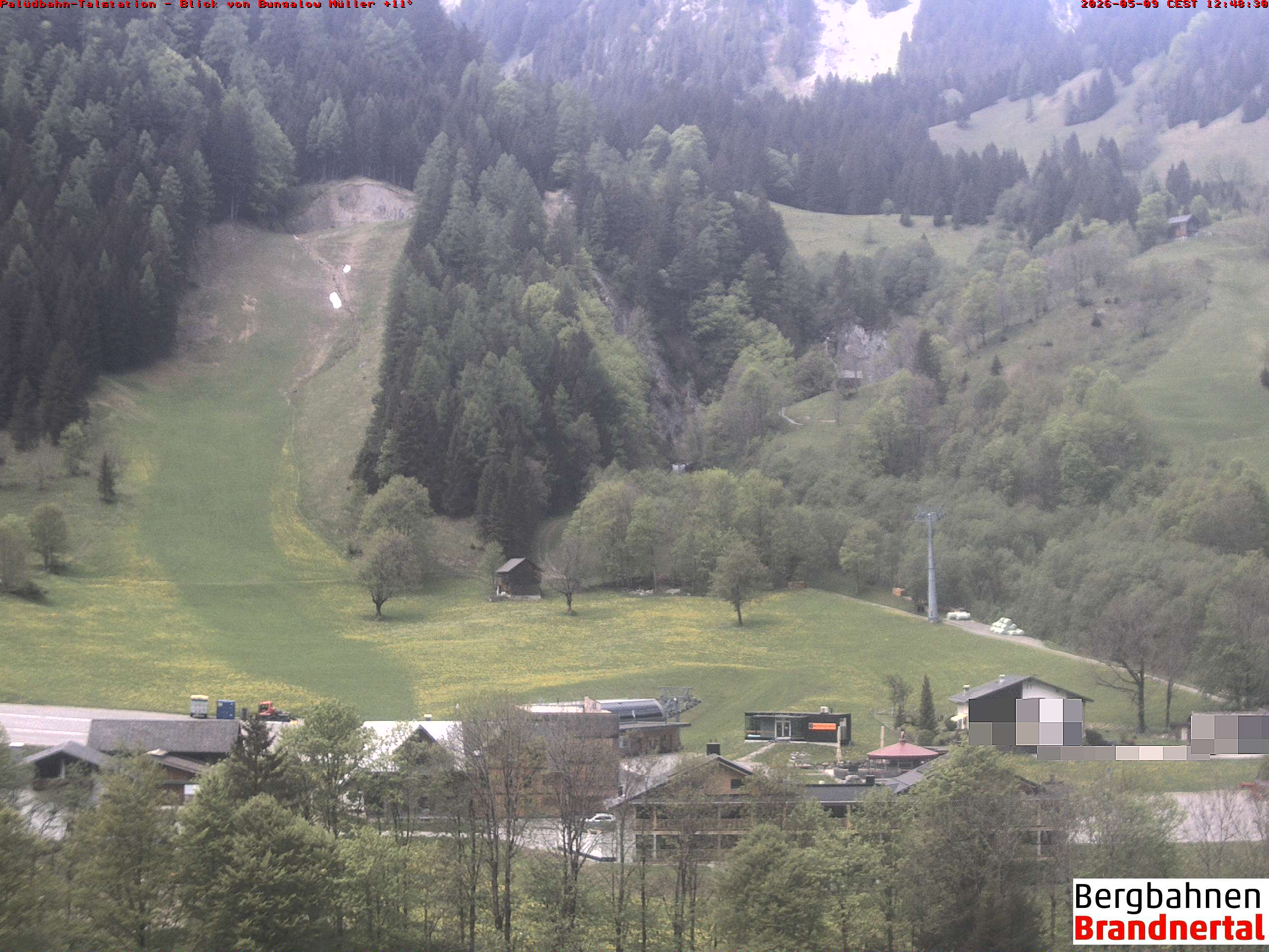 Blick auf Palüdbahn von Bungalow Müller