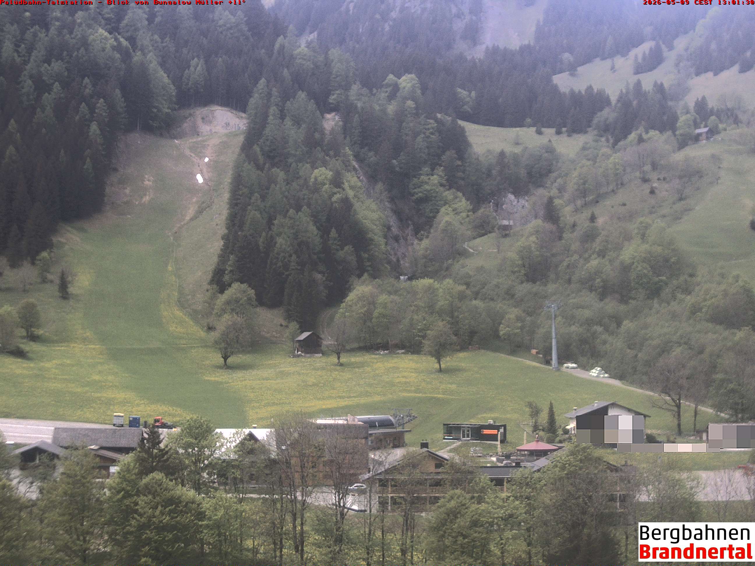 Blick auf Palüdbahn von Bungalow Müller
