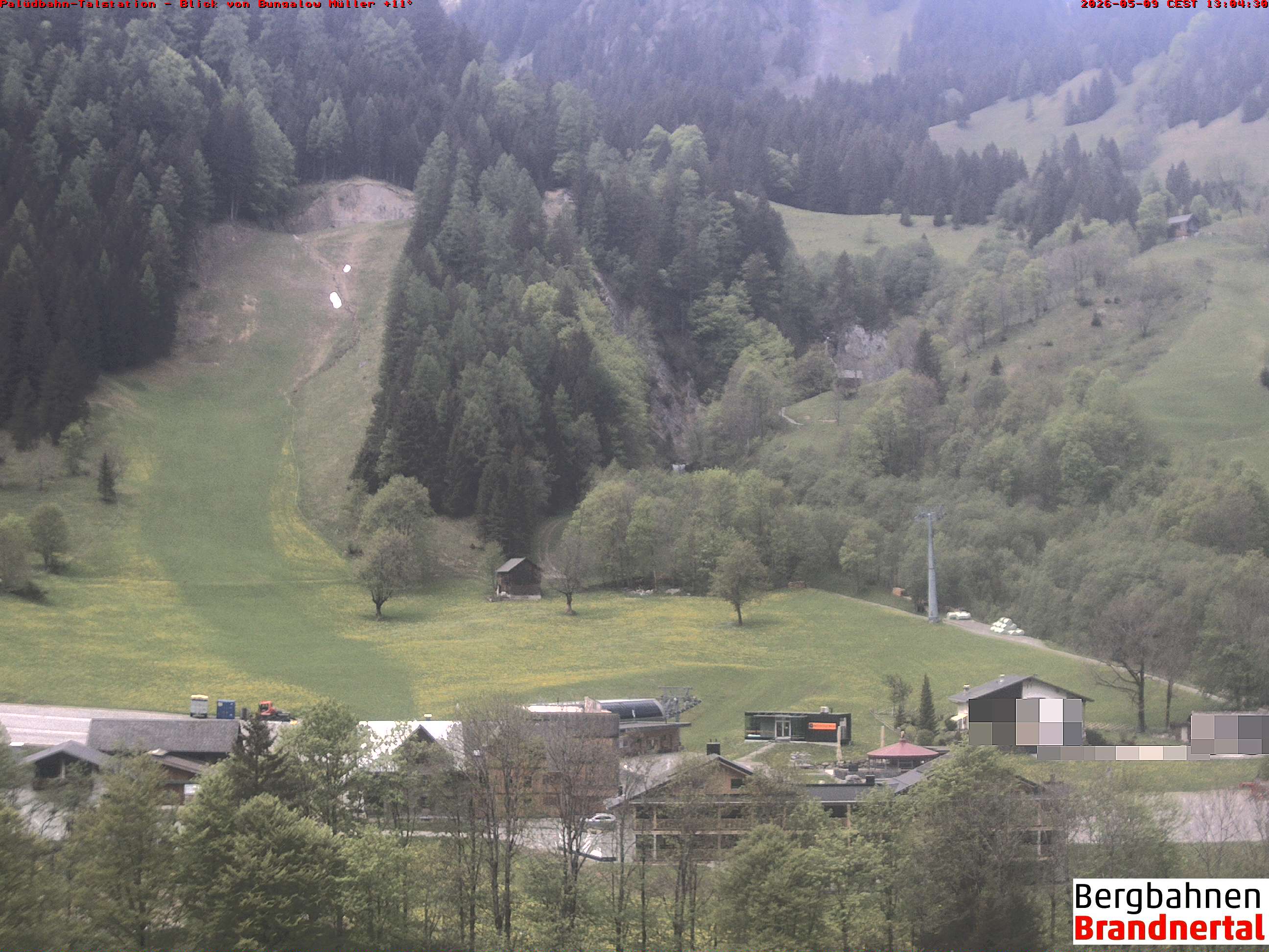 Blick auf Palüdbahn von Bungalow Müller