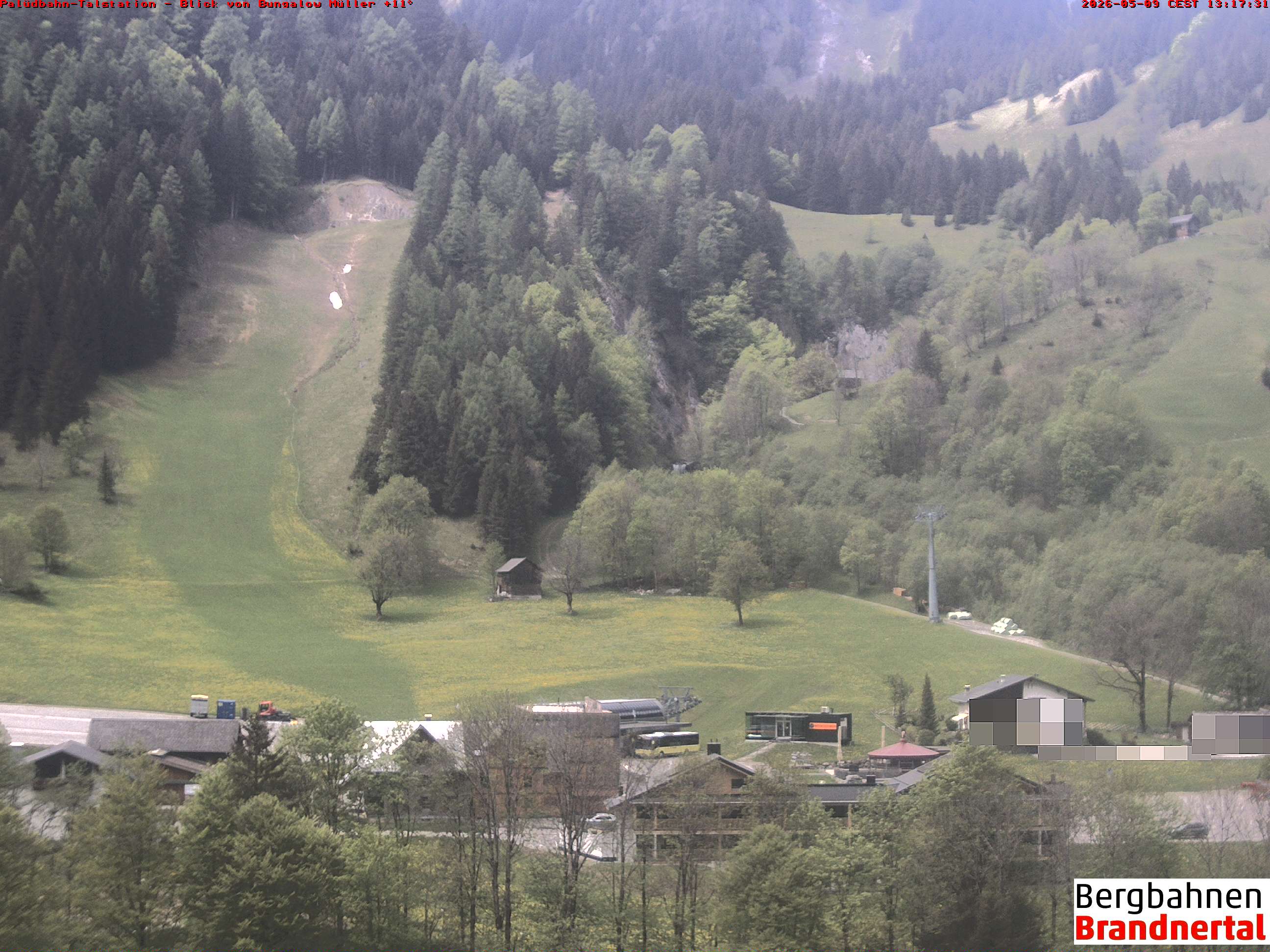 Blick auf Palüdbahn von Bungalow Müller