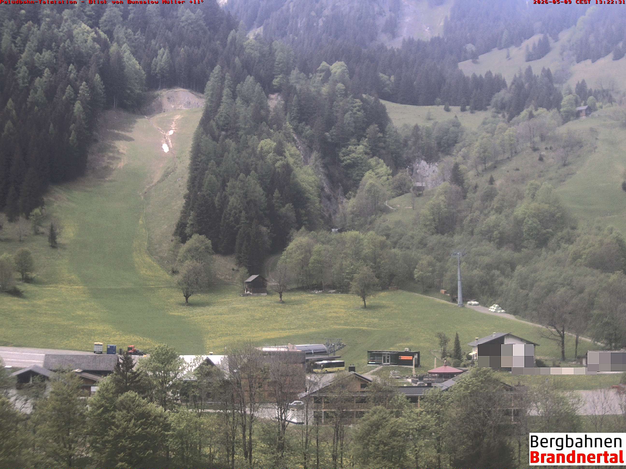 Blick auf Palüdbahn von Bungalow Müller