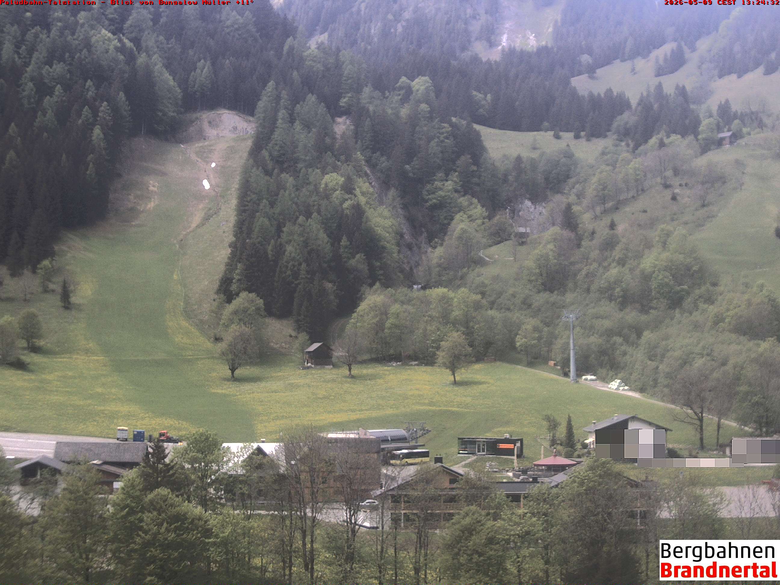 Blick auf Palüdbahn von Bungalow Müller