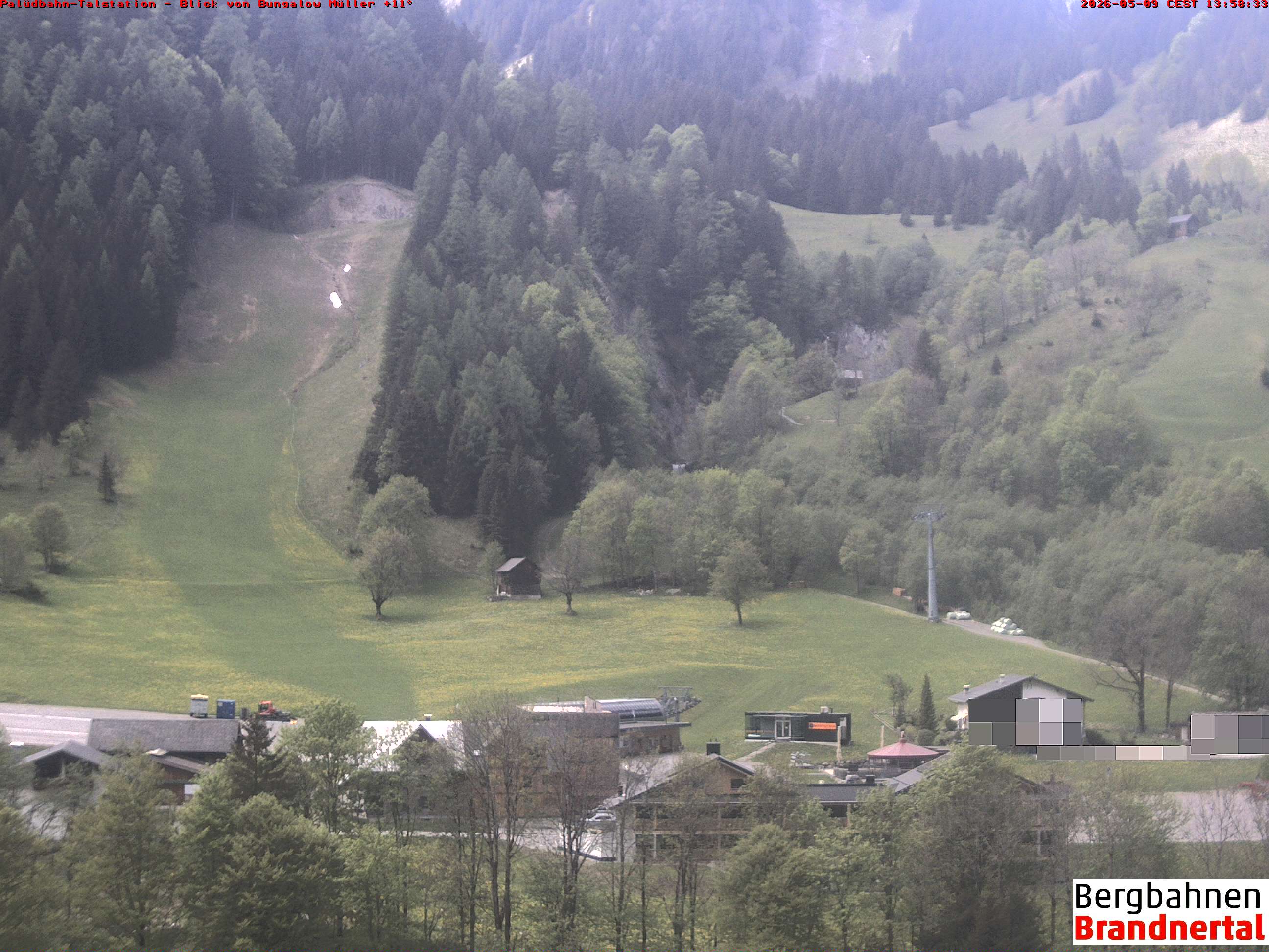 Blick auf Palüdbahn von Bungalow Müller