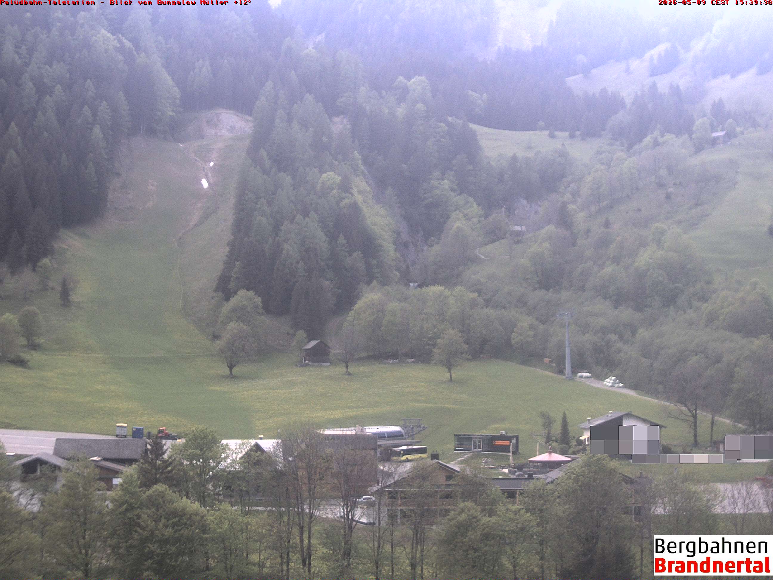 Blick auf Palüdbahn von Bungalow Müller