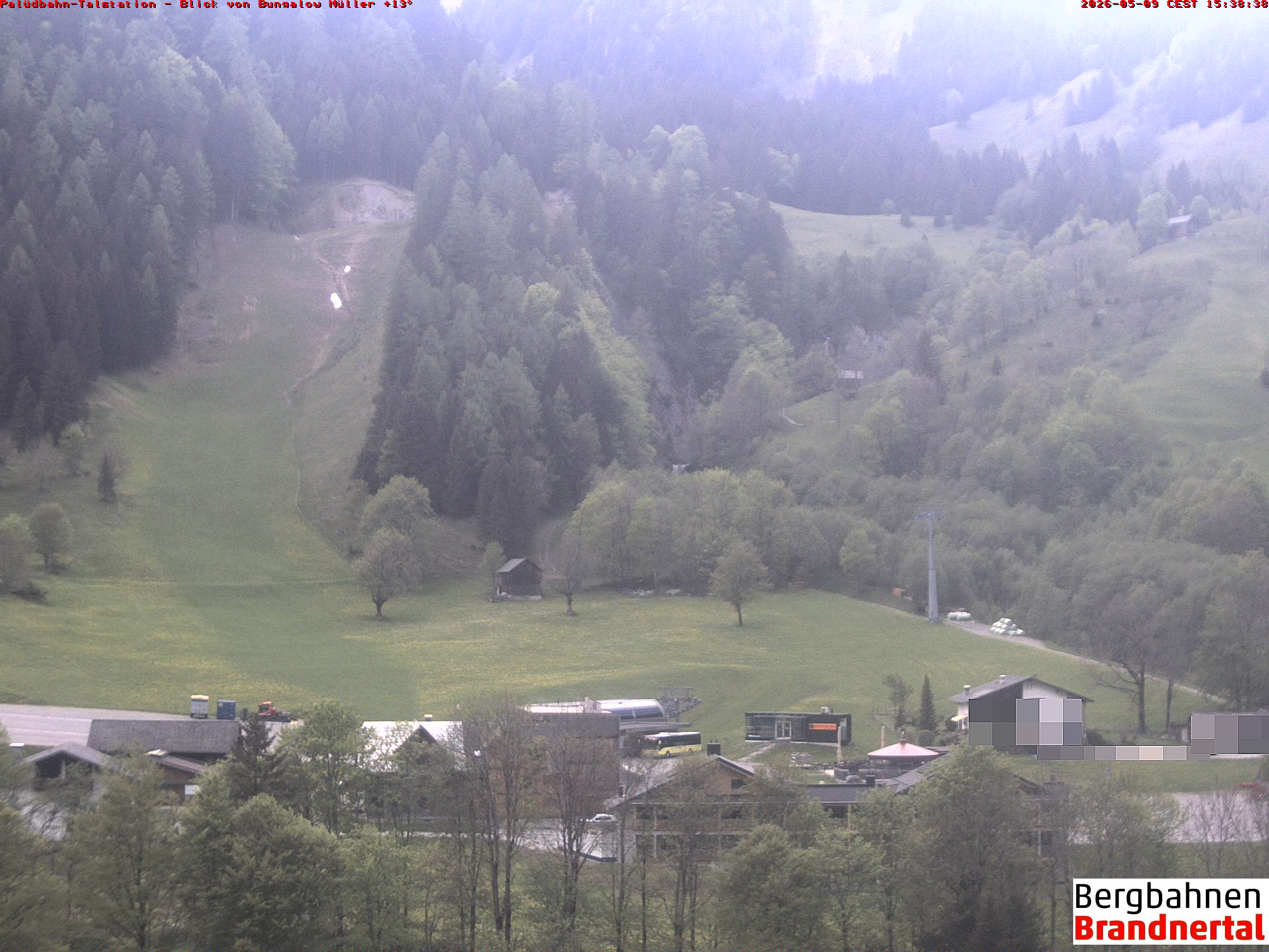 Blick auf Palüdbahn von Bungalow Müller