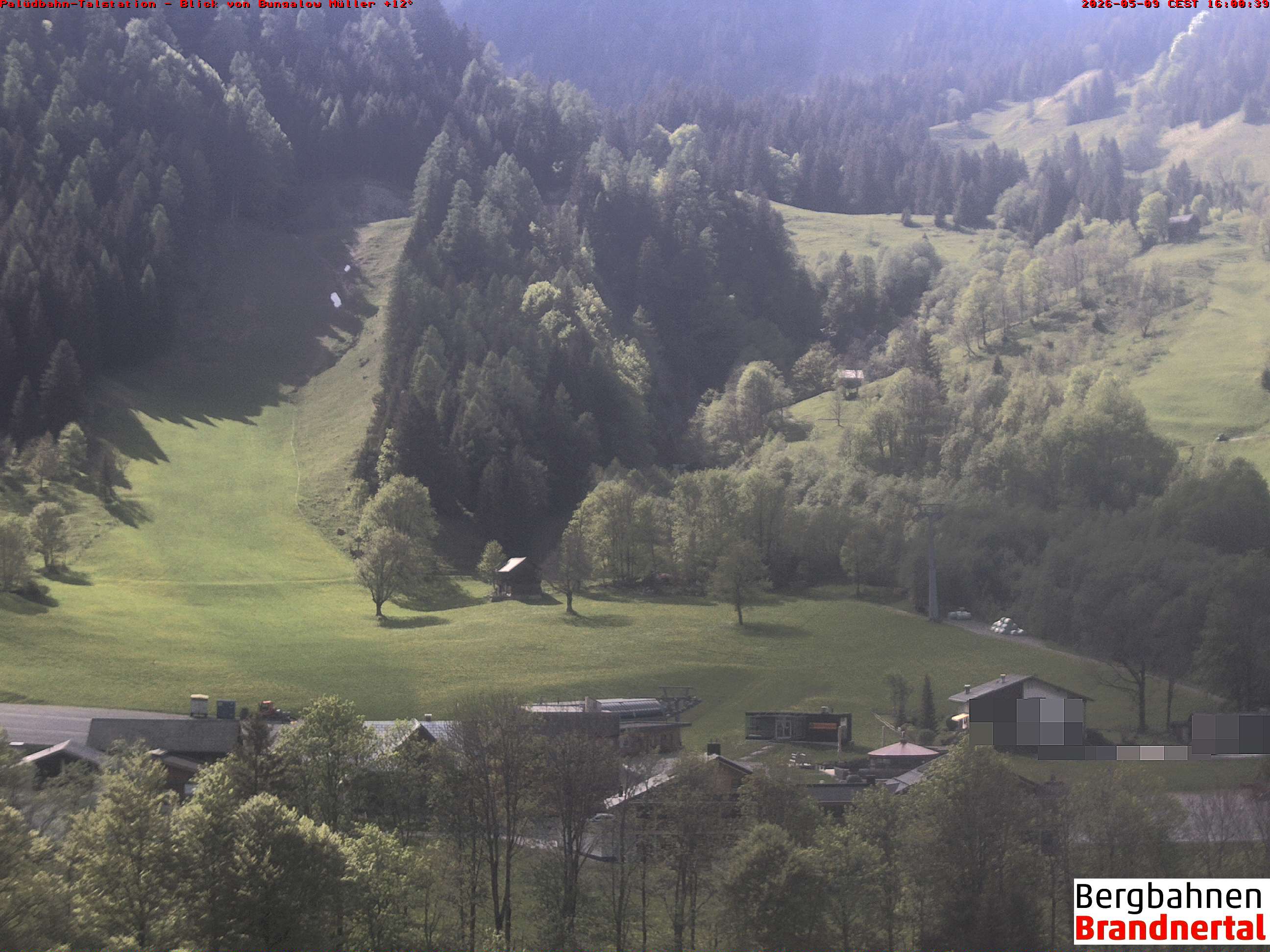 Blick auf Palüdbahn von Bungalow Müller