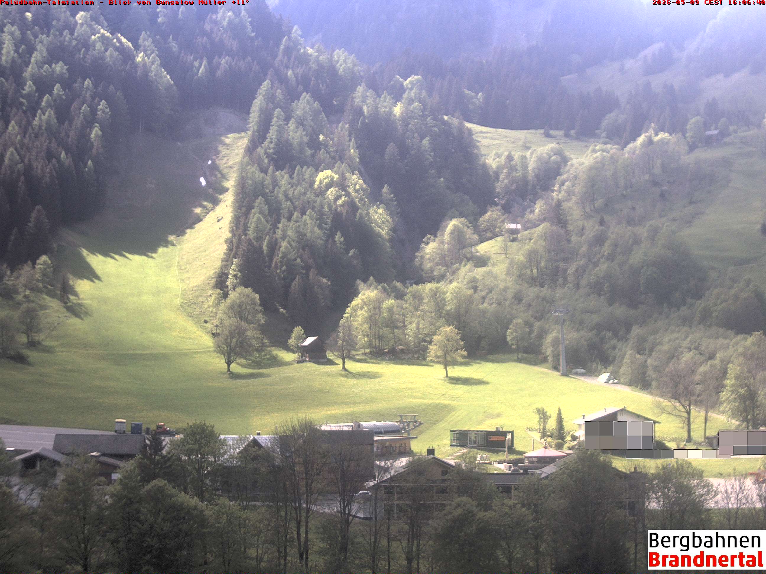 Blick auf Palüdbahn von Bungalow Müller