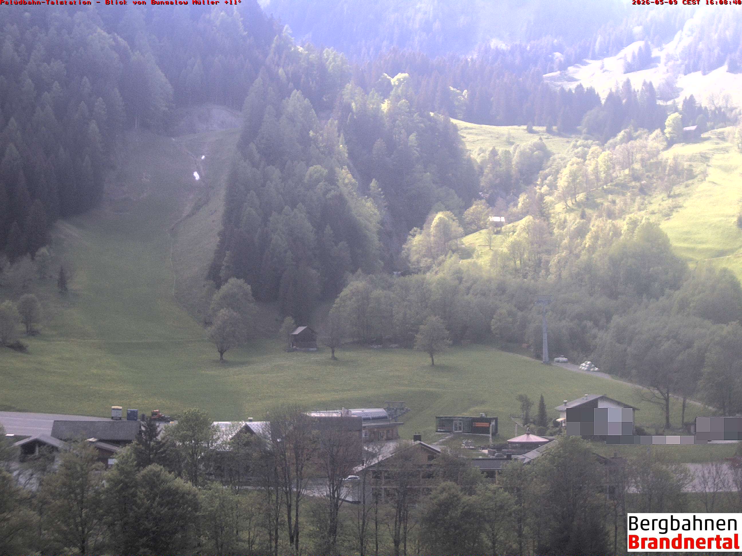Blick auf Palüdbahn von Bungalow Müller