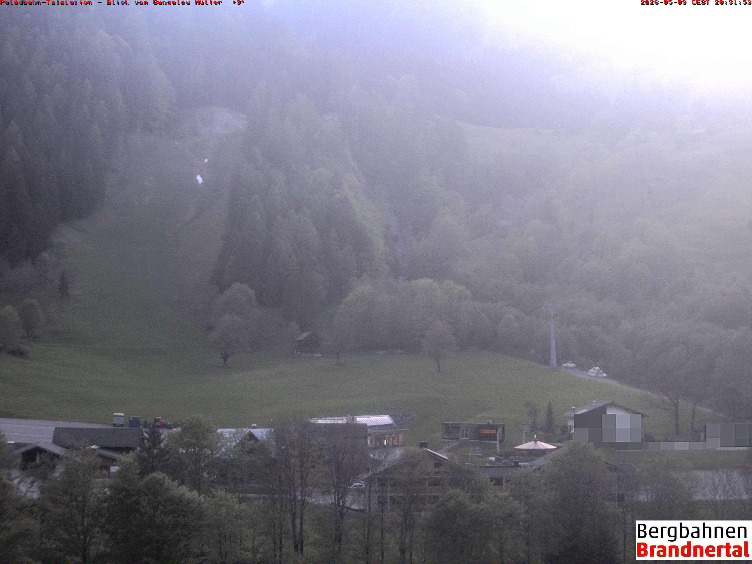 Blick auf Palüdbahn von Bungalow Müller