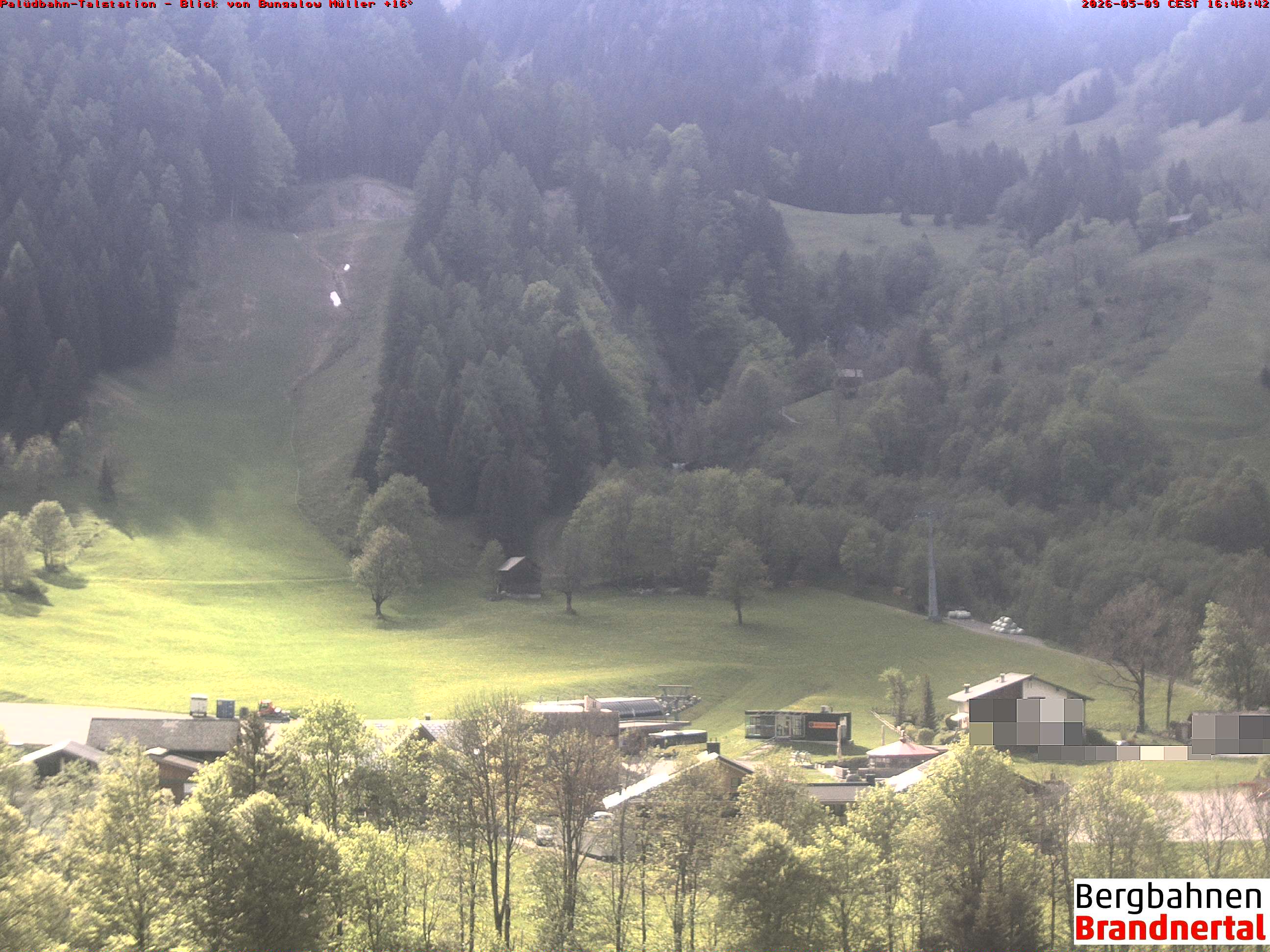 Blick auf Palüdbahn von Bungalow Müller