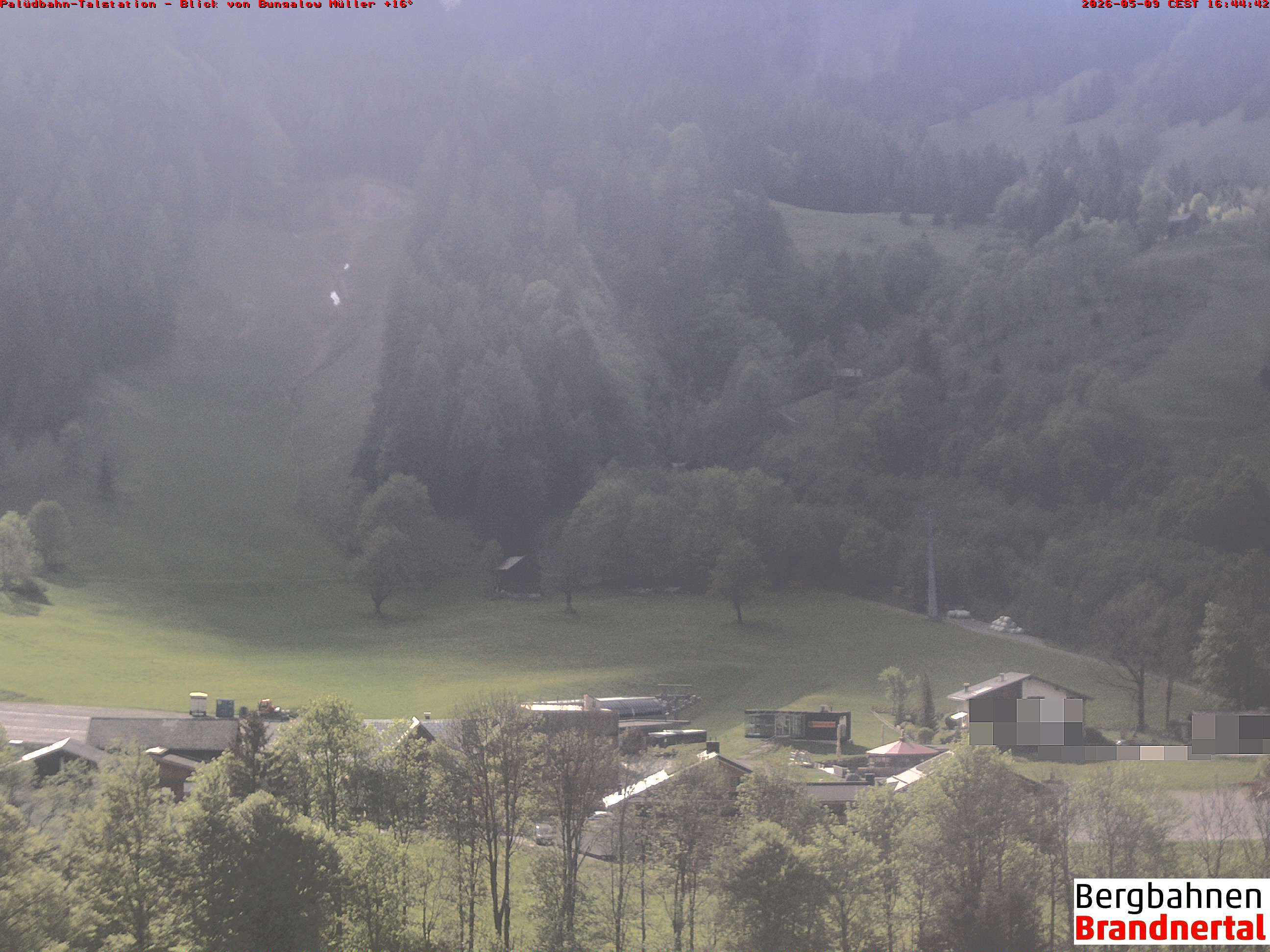 Blick auf Palüdbahn von Bungalow Müller