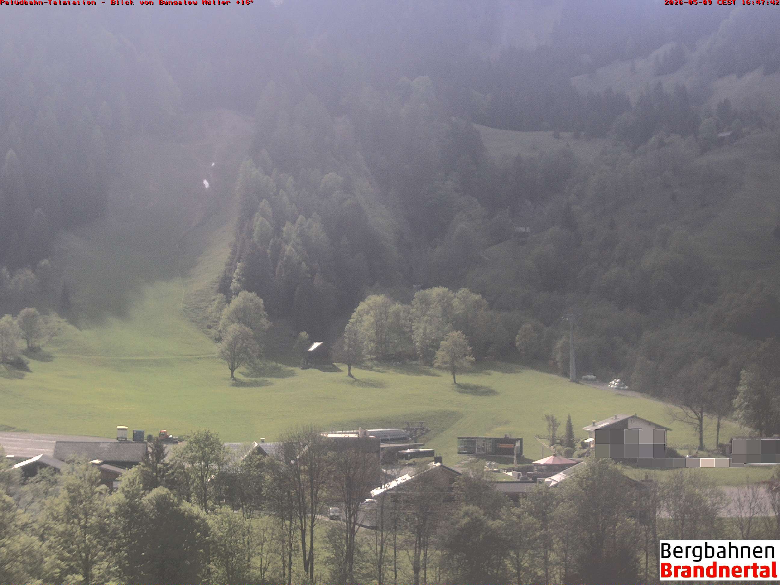 Blick auf Palüdbahn von Bungalow Müller