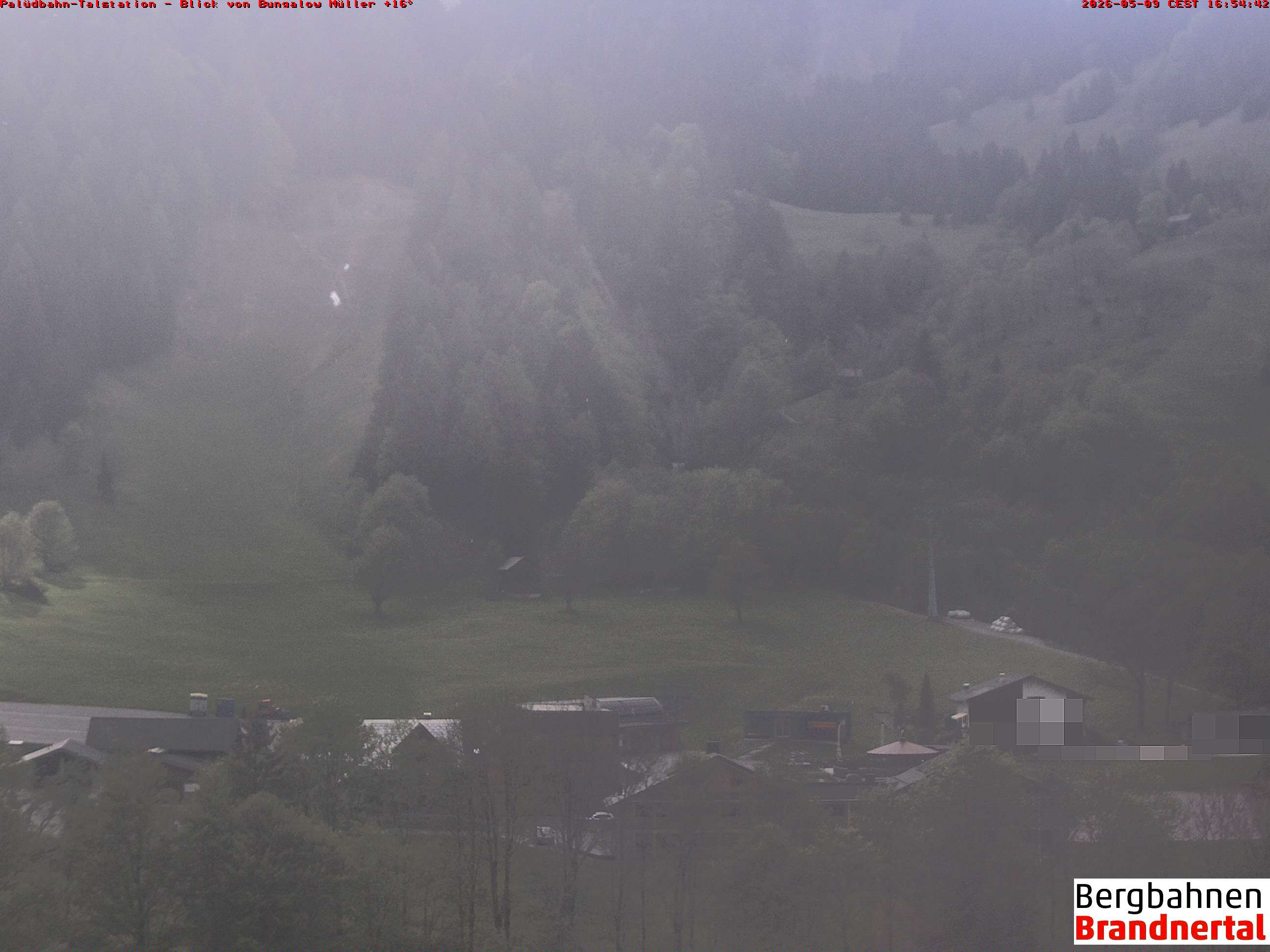 Blick auf Palüdbahn von Bungalow Müller